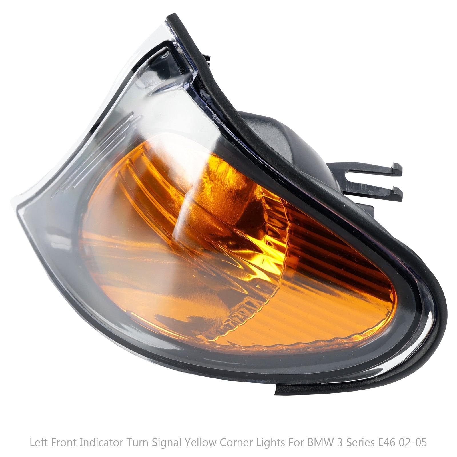 Front Indicator Turn Signal Yellow Corner Lights For BMW 3 Series E46 02-05 Generic