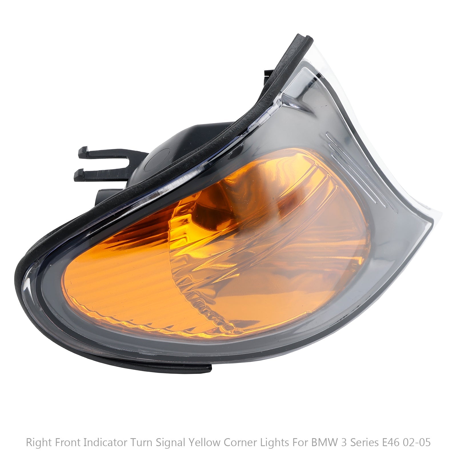 Front Indicator Turn Signal Yellow Corner Lights For BMW 3 Series E46 02-05 Generic