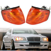 1994-2000 Benz C Class W202 Left/Right Corner Lights Turn Signal Lamps Generic