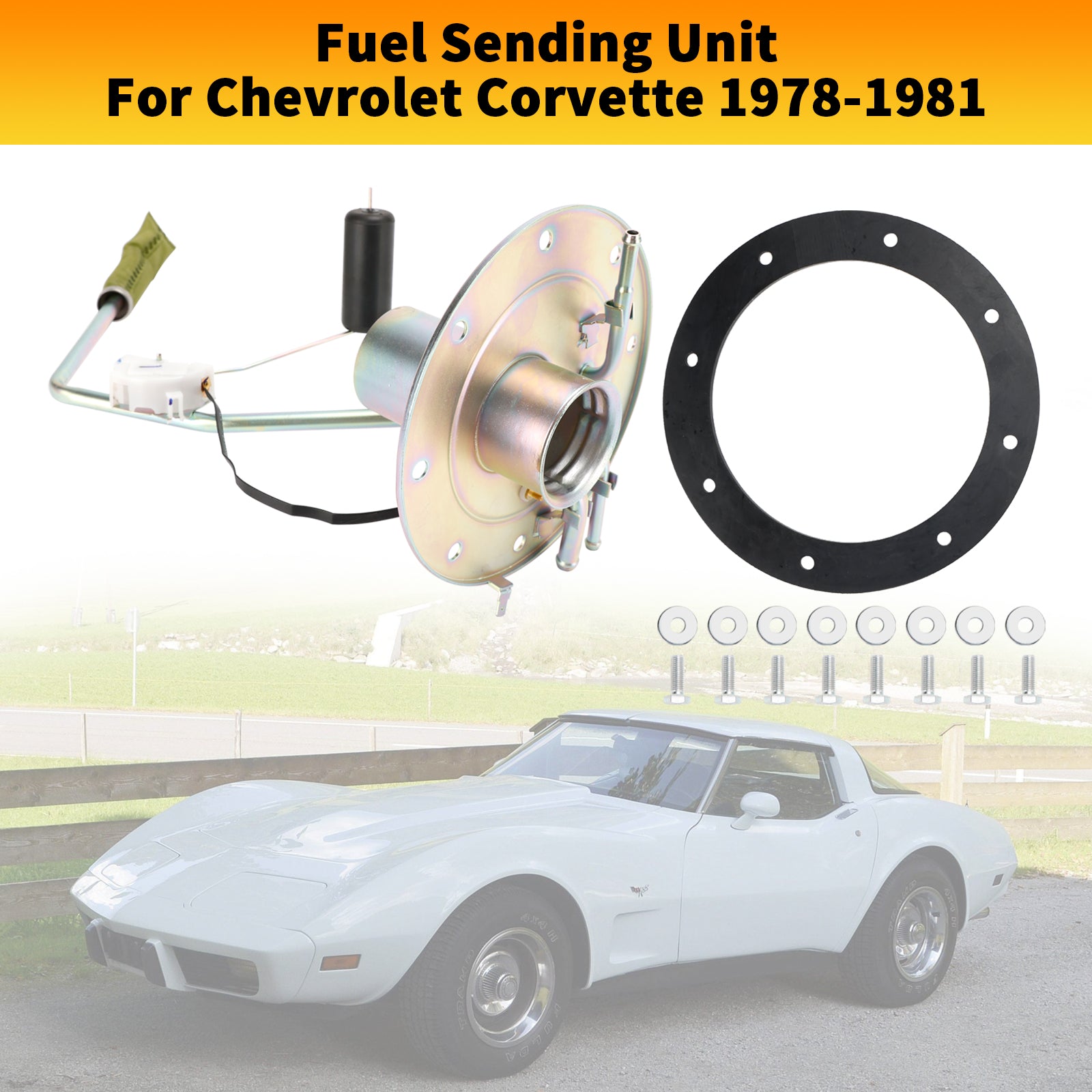 1978-1981 Chevy Corvette Gas Tank Fuel Sending Unit 3/8 Feed AM-39086513
