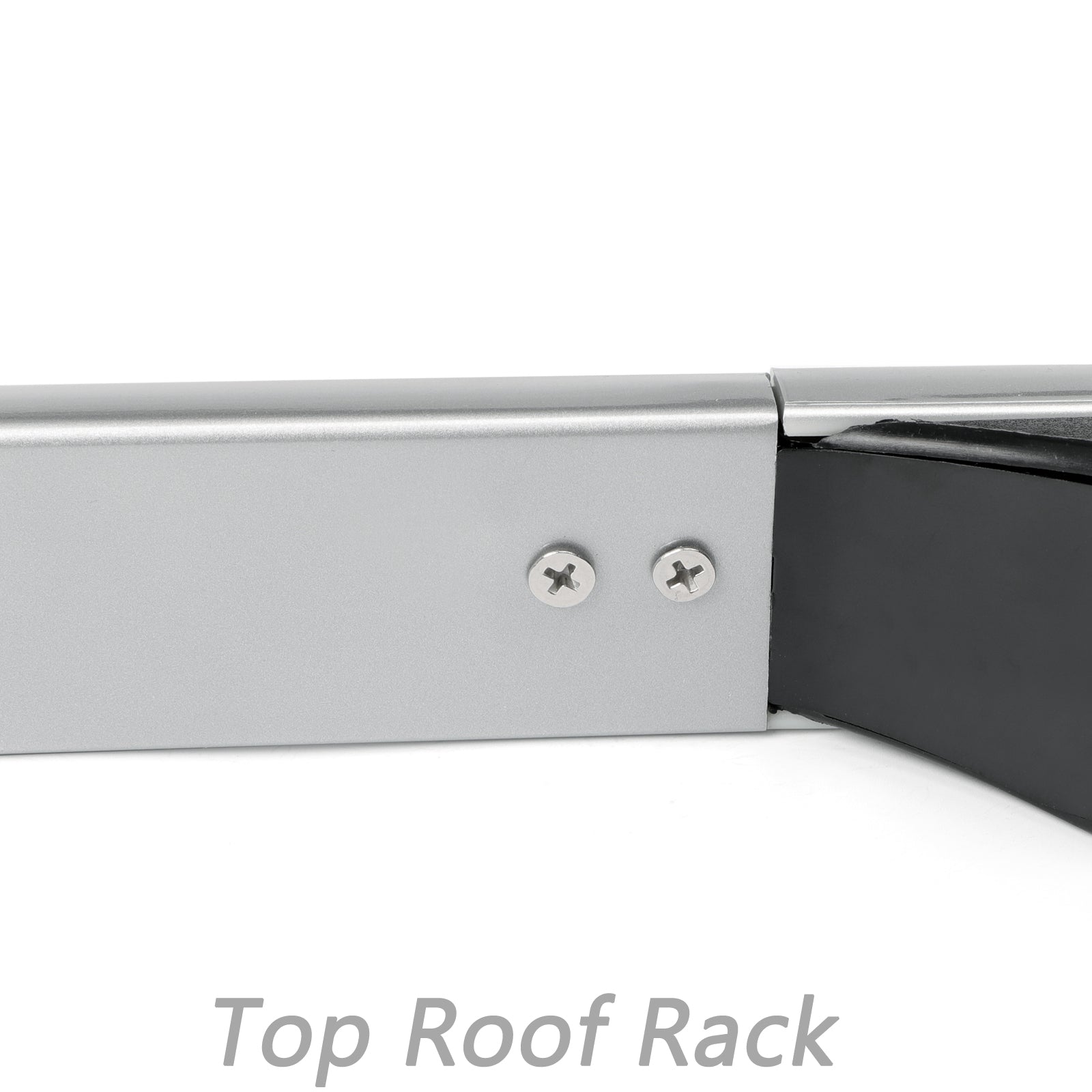 Aluminum Factory Silver Top Roof Rack Side Rails Bar Fit for Toyota RAV4 2014-2019
