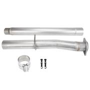 2007.5-2012 Dodge Ram 6.7 Cummins Diesel Stainless Steel 4" Exhaust DPF Race Pipe