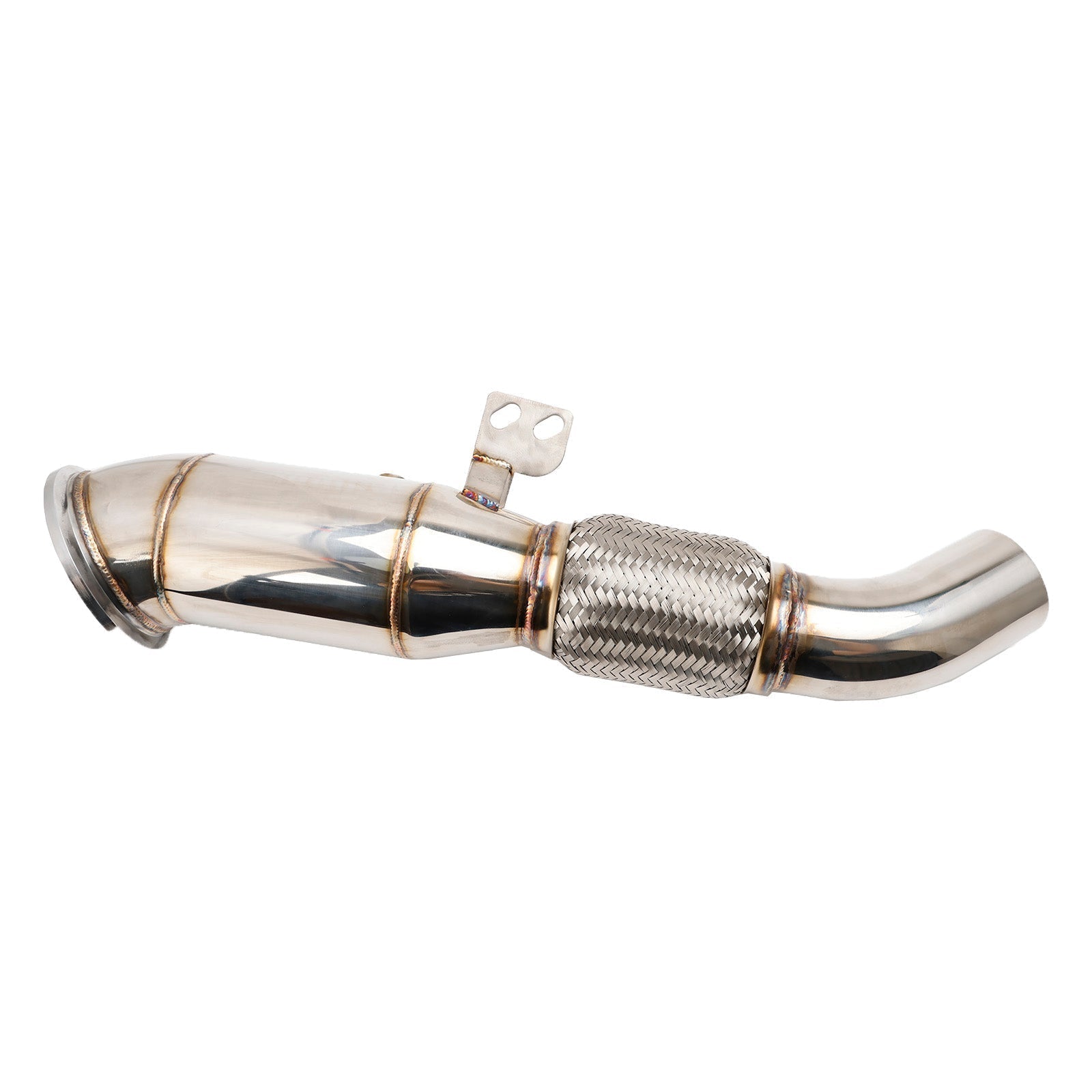 2016+ F32/F33/F36/G22/G23/G26 BMW 440i & 440i xDrive Catless Exhaust Downpipe 4.5″