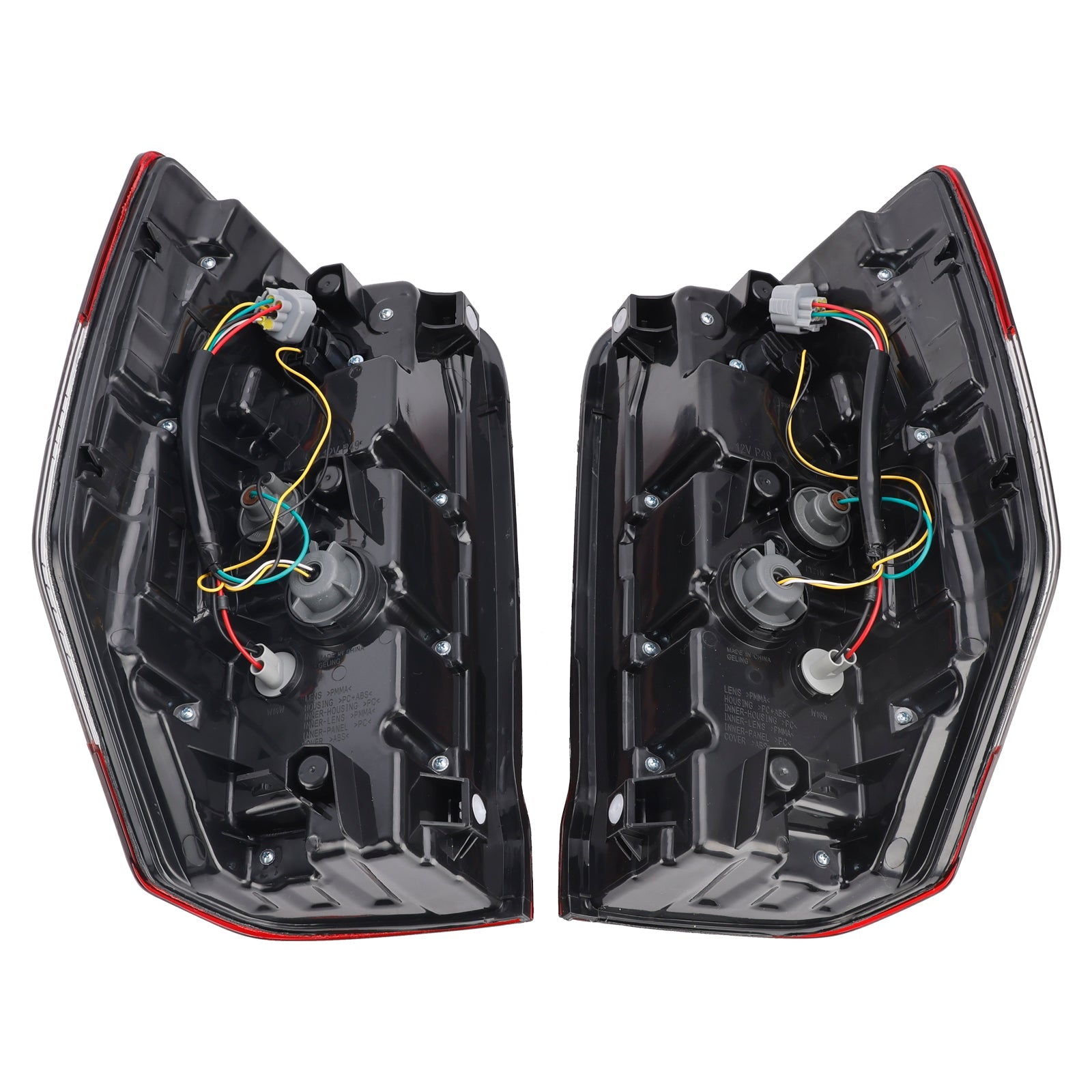 Mitsubishi Triton L200 2019-2023 Pair Rear Stop Brake Tail Light Lamp