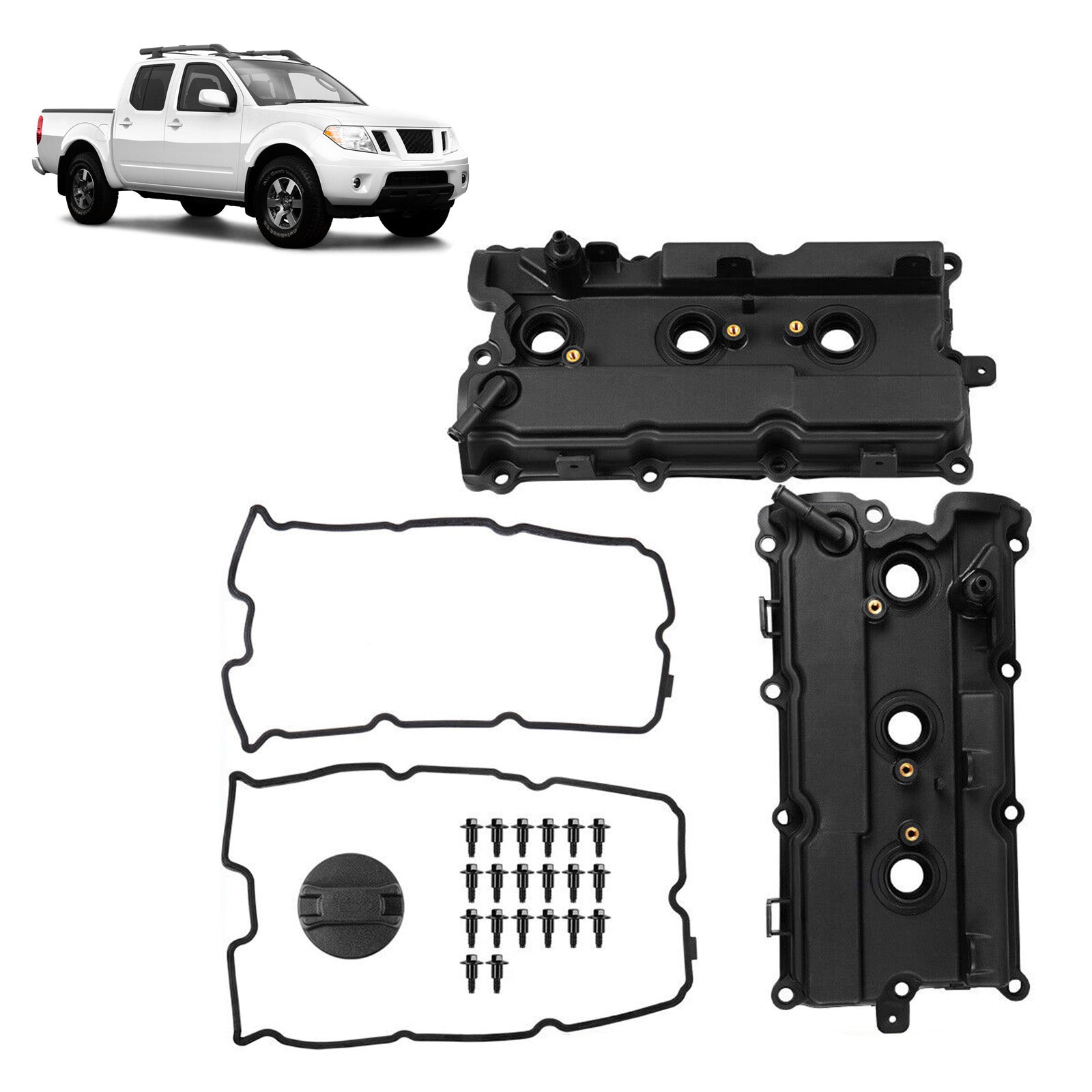 2012-2019 NISSAN NV3500 4.0L 3954CC V6 DOHC Valve Cover w/ Gasket Bolt Cap 13264 EA200