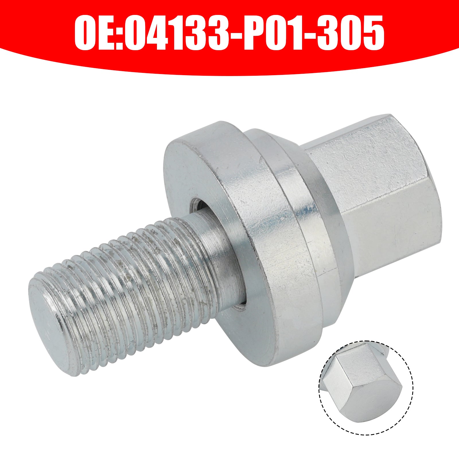 Honda Del Sol Si/S (Excludes DOHC Model) 04133-P01-305 Crank Pulley Bolt D16Z6 D16 D15 D16Y8 D Series