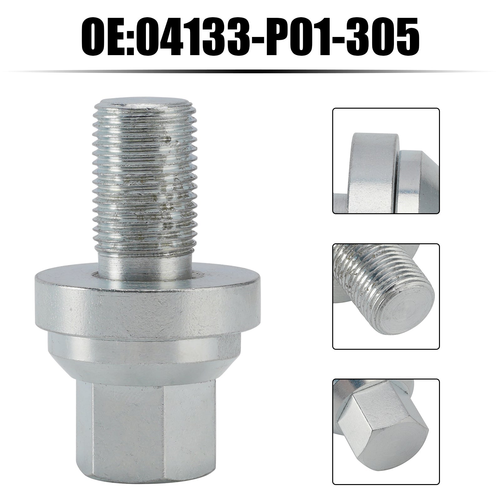 1988-1991 Honda CRX 04133-P01-305 Crank Pulley Bolt D16Z6 D16 D15 D16Y8 D Series