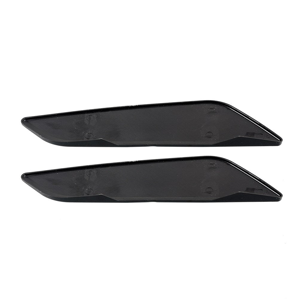 Glossy Black Fender Side Air Vent Outlet Cover Trim For BMW 5 Series G30 2017+