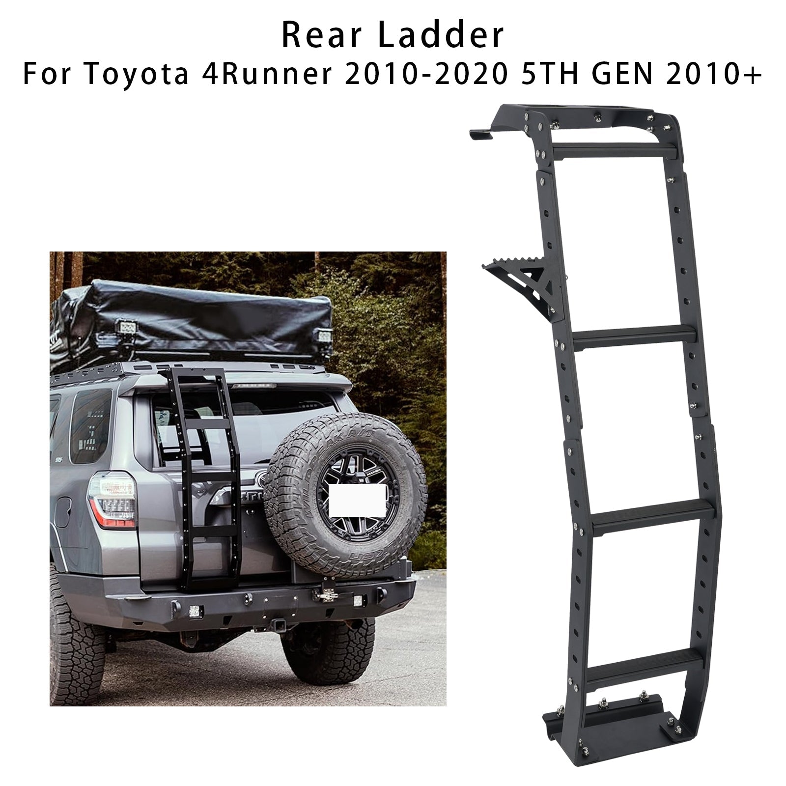 Rear Ladder For Toyota 4Runner 2010-2020 5TH GEN 2010-2024