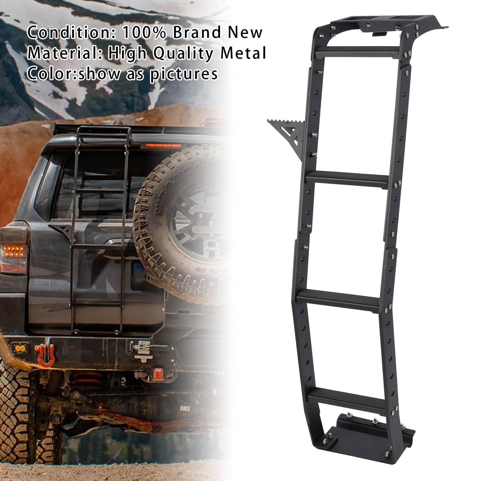 Rear Ladder For Toyota 4Runner 2010-2020 5TH GEN 2010-2024