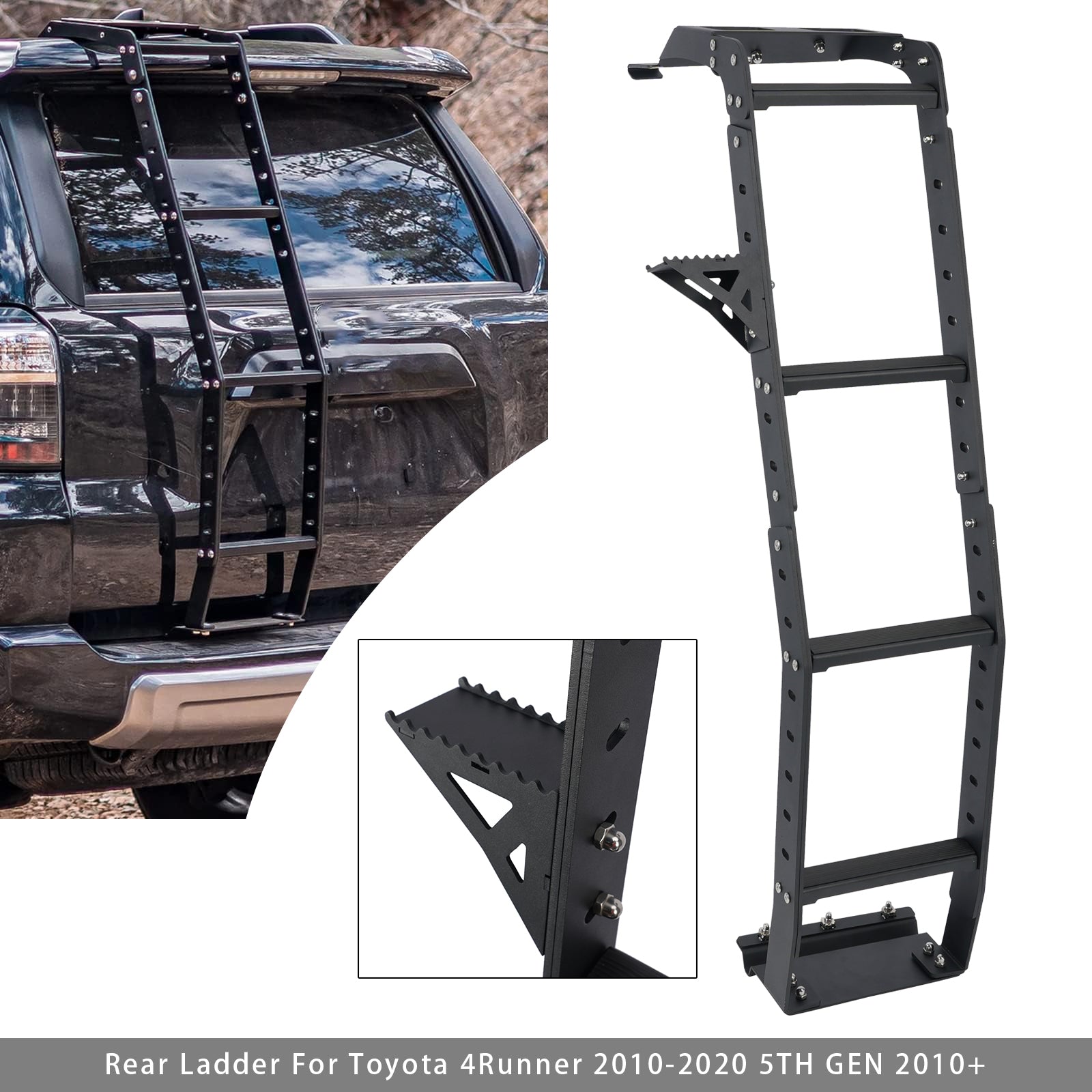 Rear Ladder For Toyota 4Runner 2010-2020 5TH GEN 2010-2024
