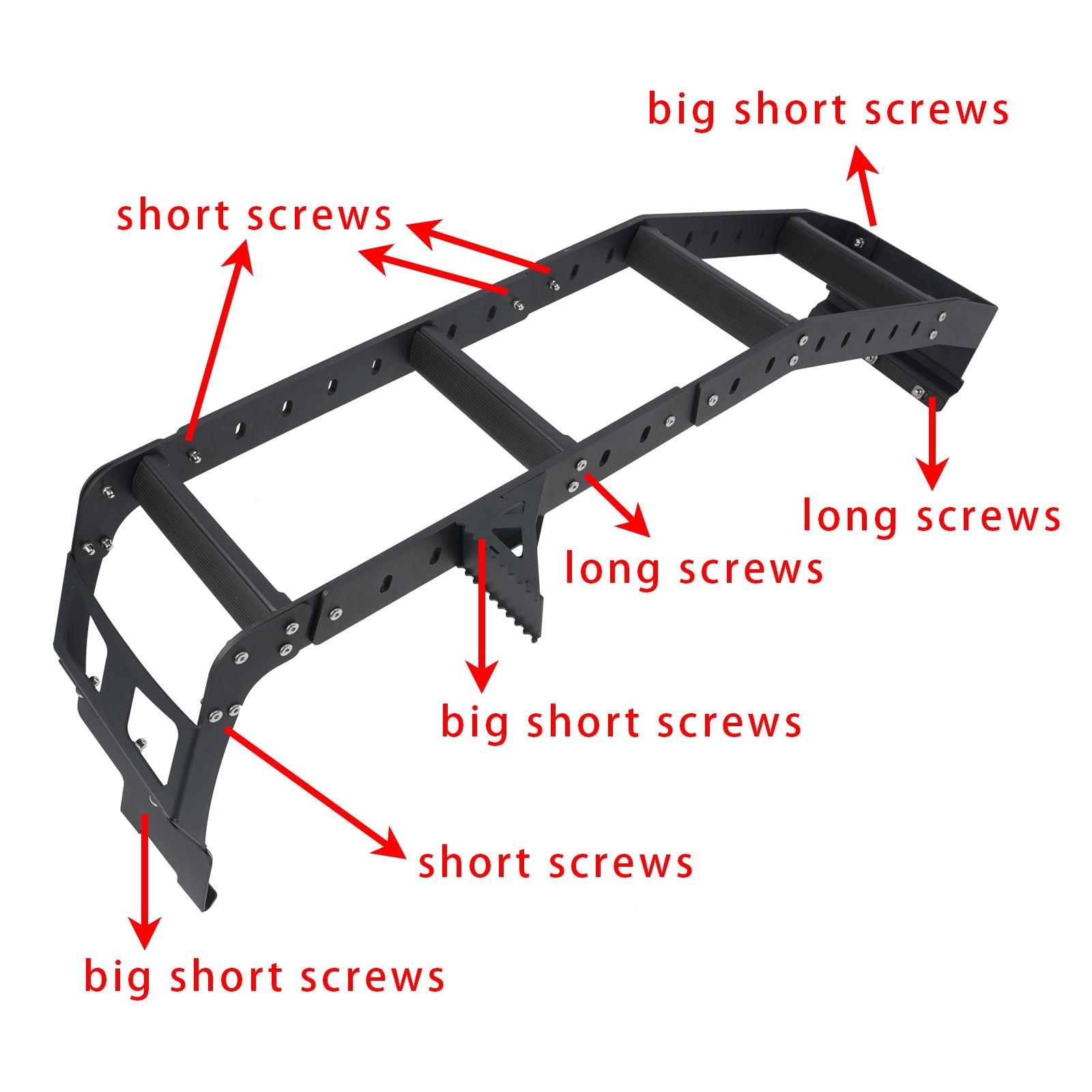 Rear Ladder For Toyota 4Runner 2010-2020 5TH GEN 2010-2024