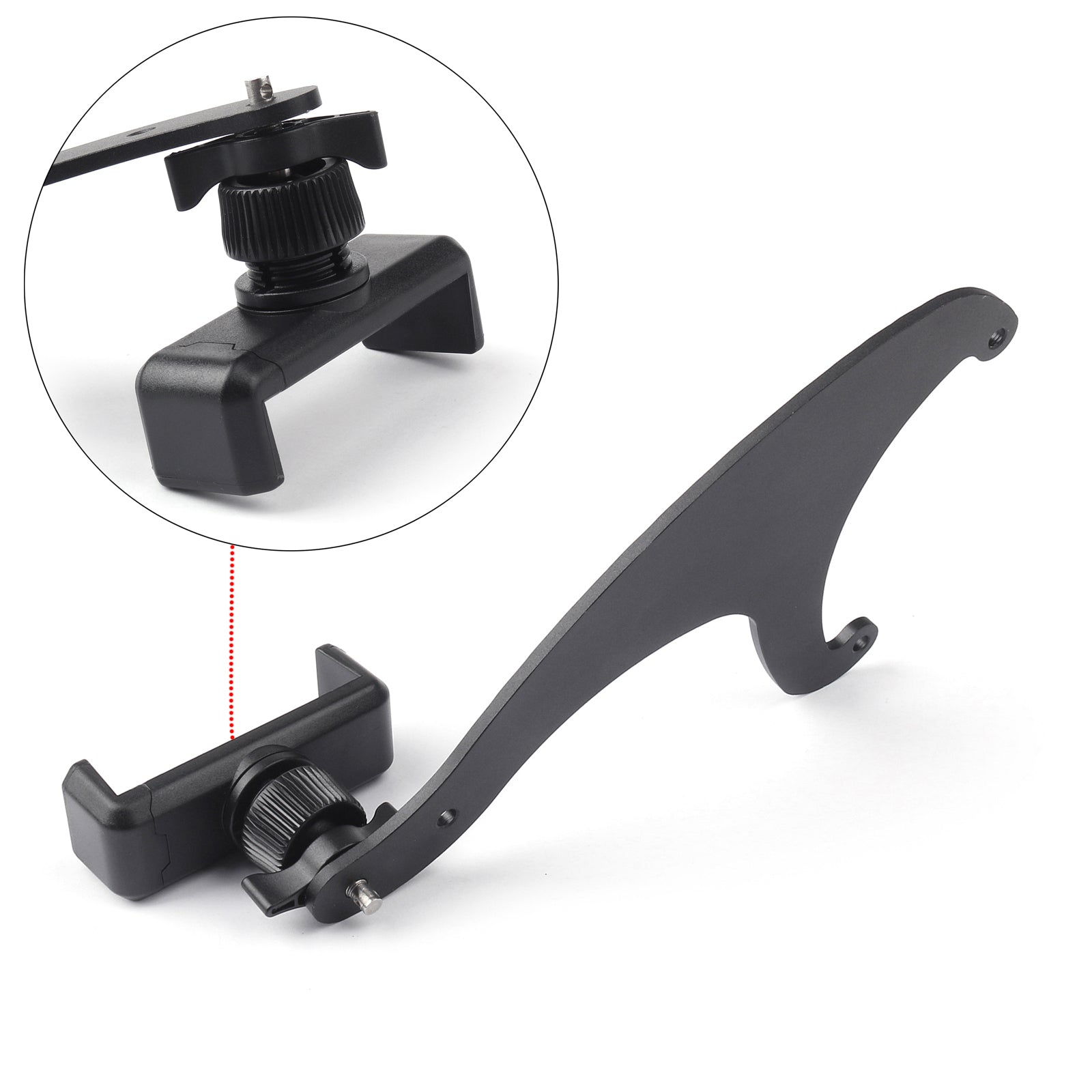 Mini Cooper F54 F55 F56 360掳Rotation Car Phone Mount Cradle Holder Stand