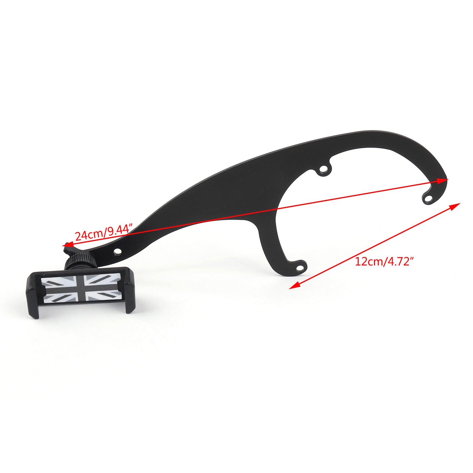 Mini Cooper R60 R61 360 Rotation Car Phone Mount Cradle Holder Stand