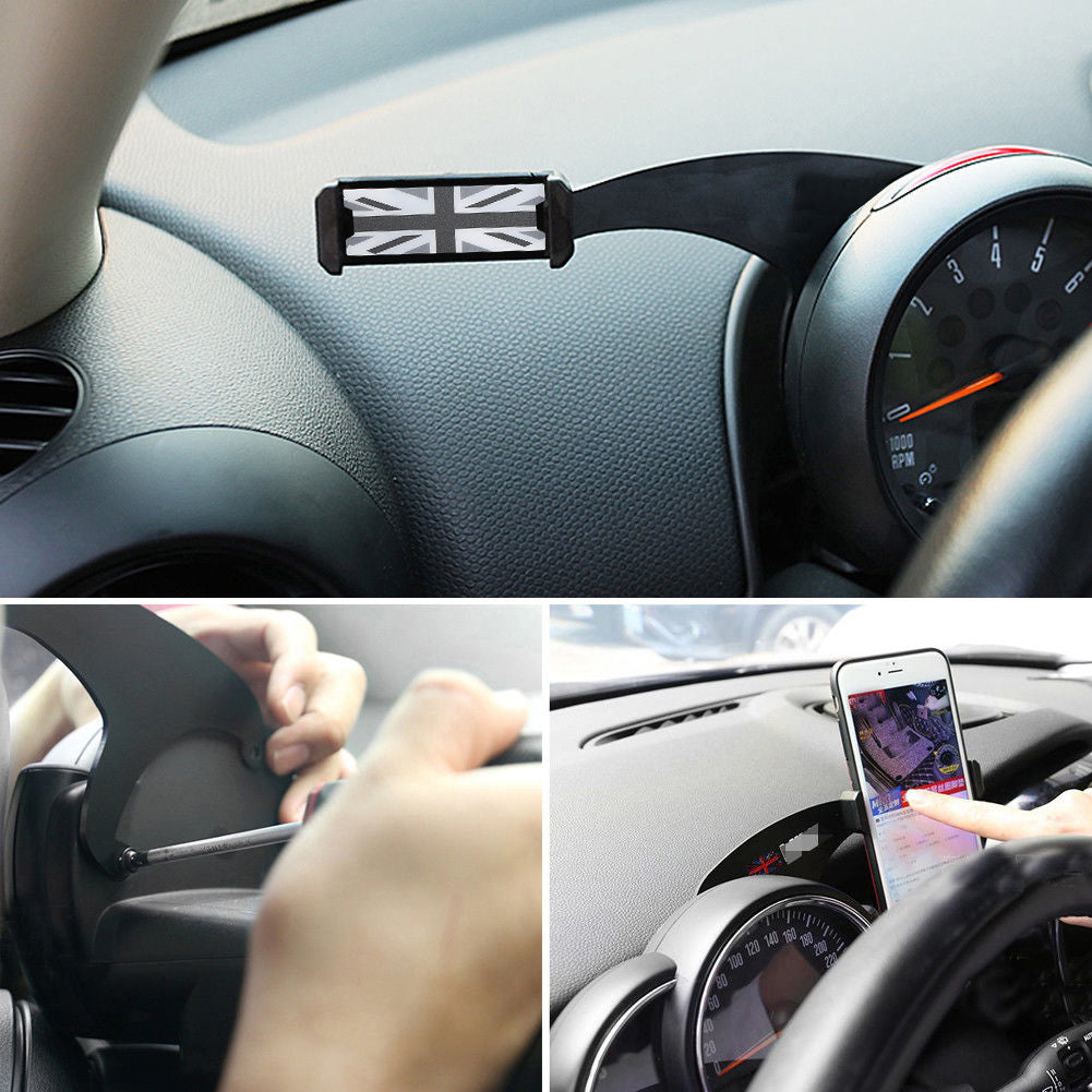 360 Rotation Car Phone Mount Cradle Holder Stand For Mini Cooper Countryman F60 Generic