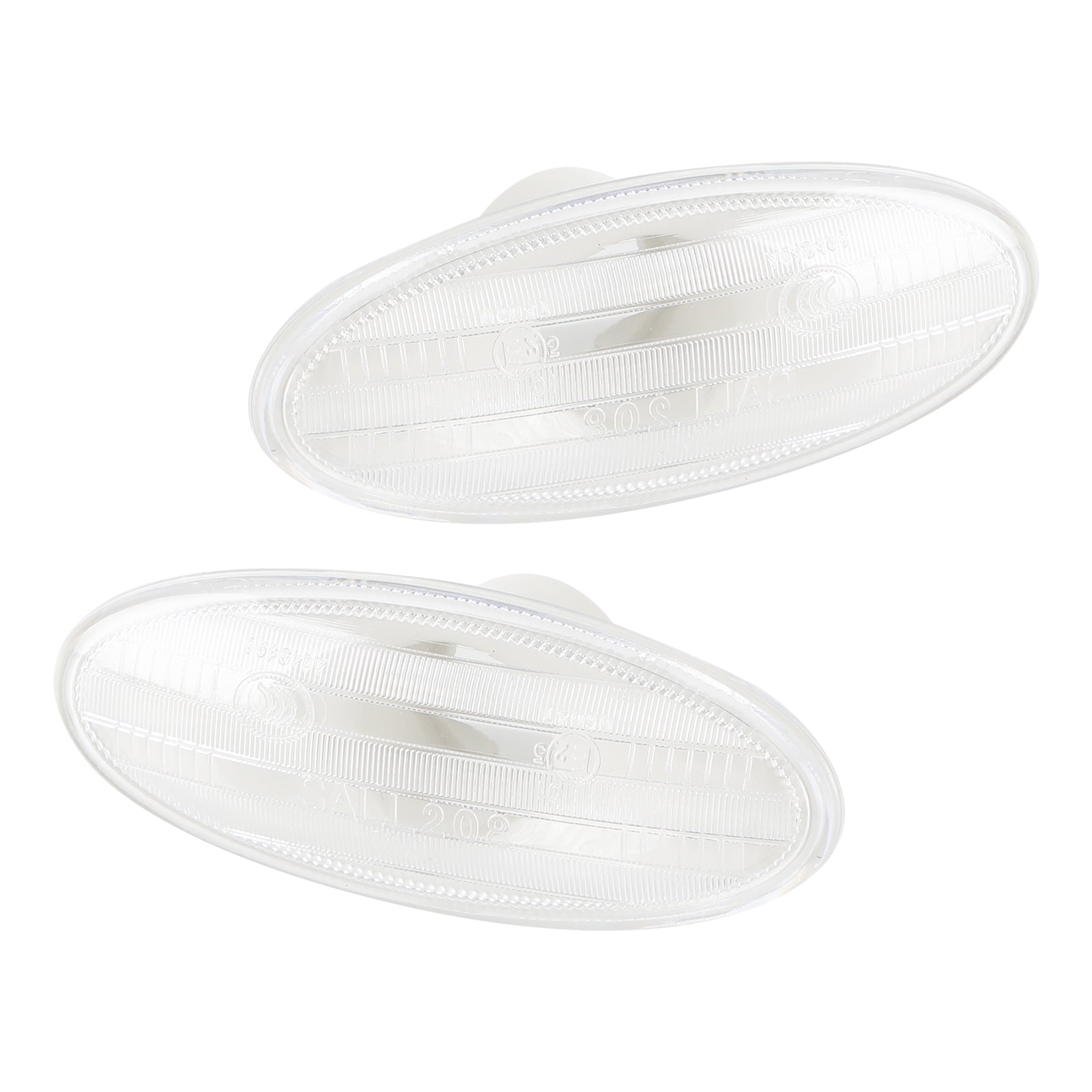2X Clear Side Marker Lamp Turn Signal Light Housing for2010-2014 for Nissan Juke (F15) Pre-LCI 26160-89900
