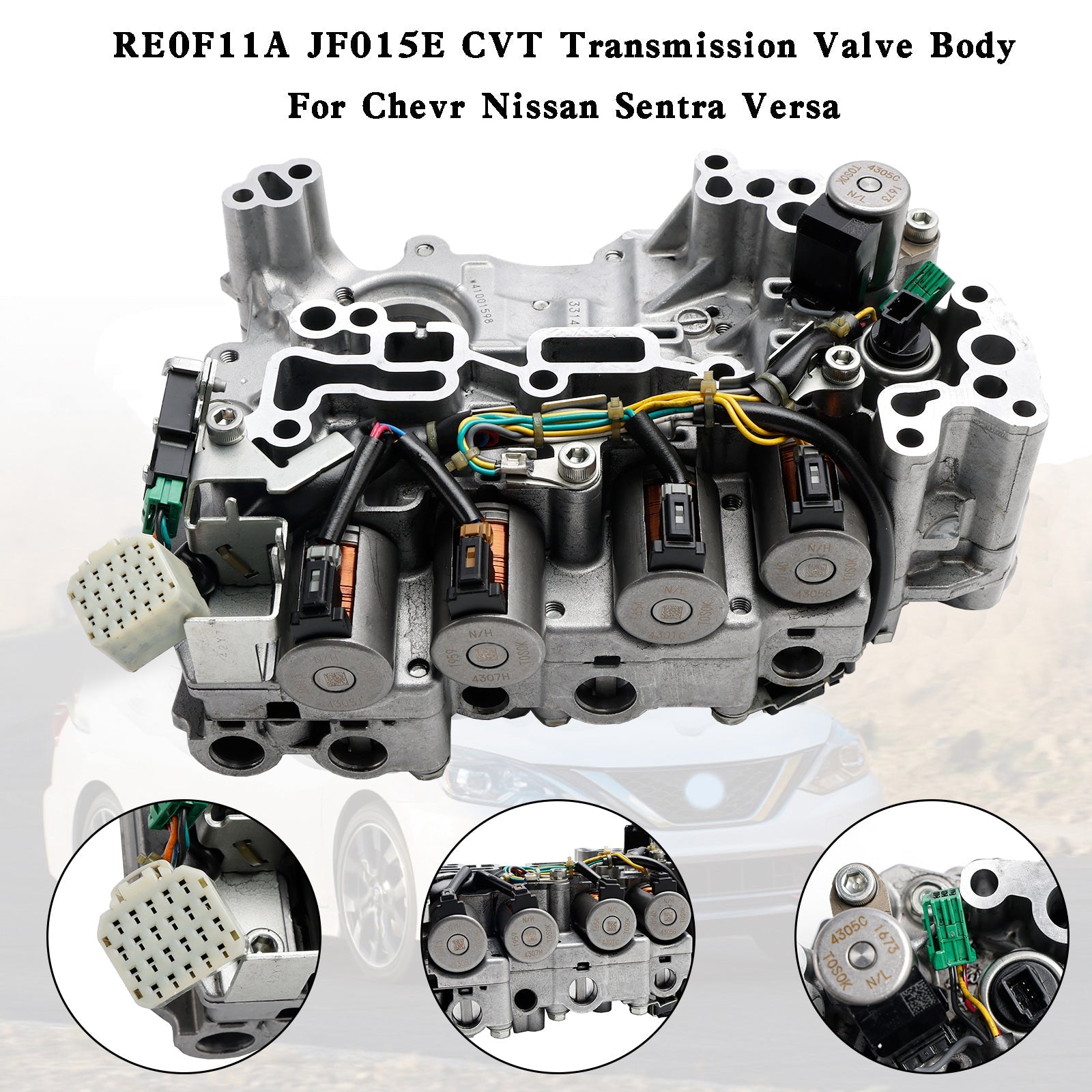 2012-2015 Nissan Versa Transmission Valve Body RE0F11A JF015E