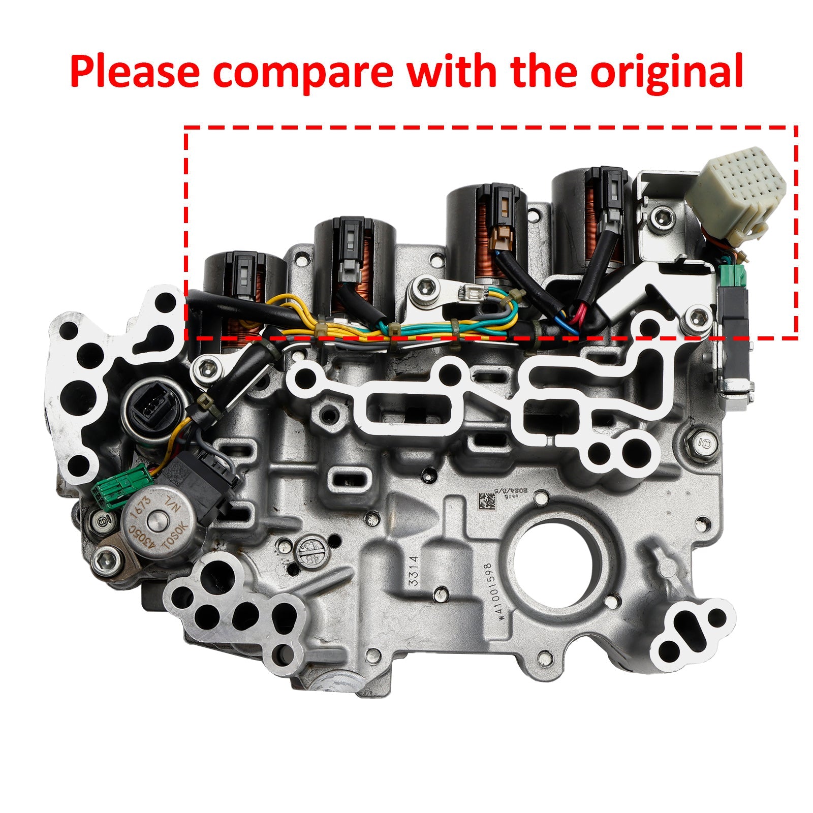 2012-2015 Nissan Versa Transmission Valve Body RE0F11A JF015E