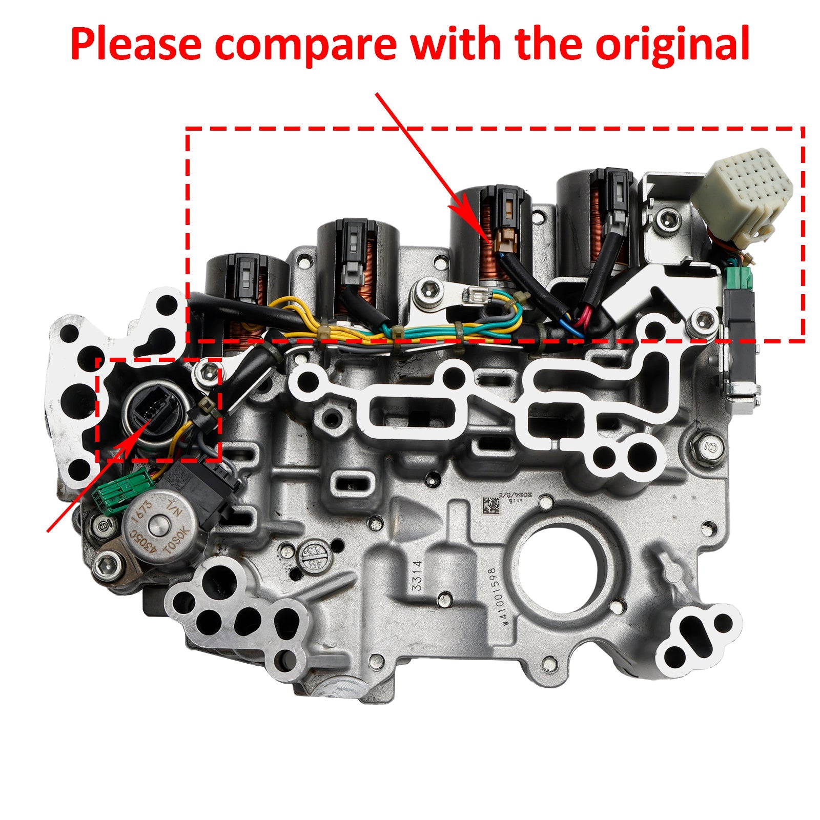 2012-2015 Nissan Versa Transmission Valve Body RE0F11A JF015E