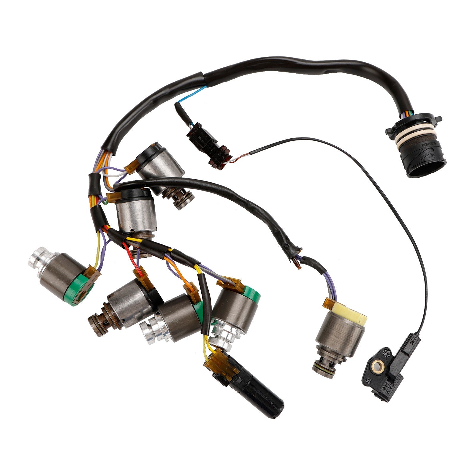 1997-2003 AUDI A8 5 SP FWD V6 2.5L 2.8L V8 3.7L 7PCS 5HP19 Transmission Solenoids With Internal Harness 0501316463
