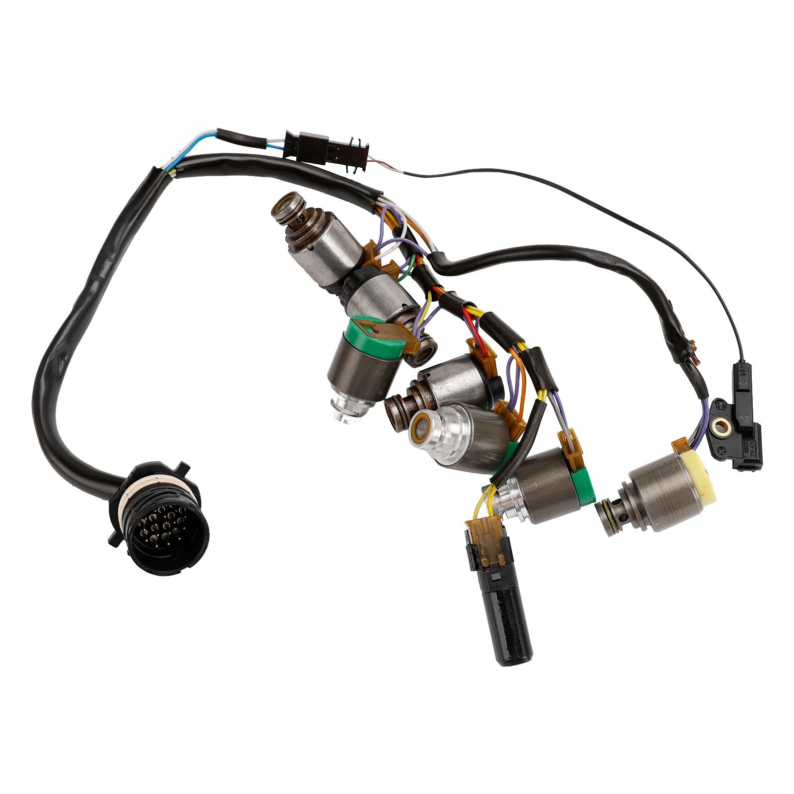 1997-2005 AUDI A6 5 SP F/AWD L4 1.8L V6 2.4L 3.0L 7PCS 5HP19 Transmission Solenoids With Internal Harness 0501316463