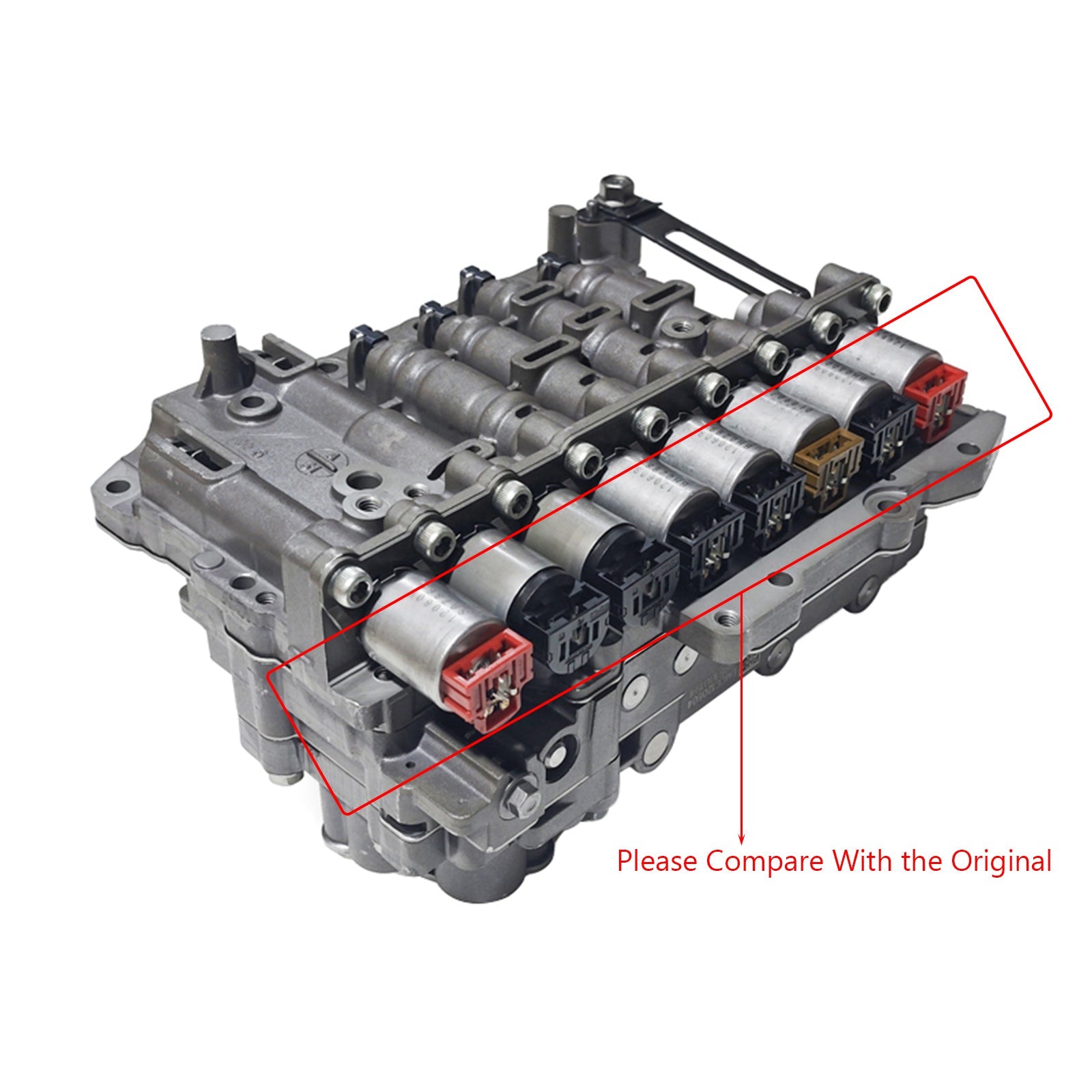 A6MF1 A6LF1/2/3 6-Speed Valve body W/Solenoids For Hyundai Sonata Kia Chevrolet Generic