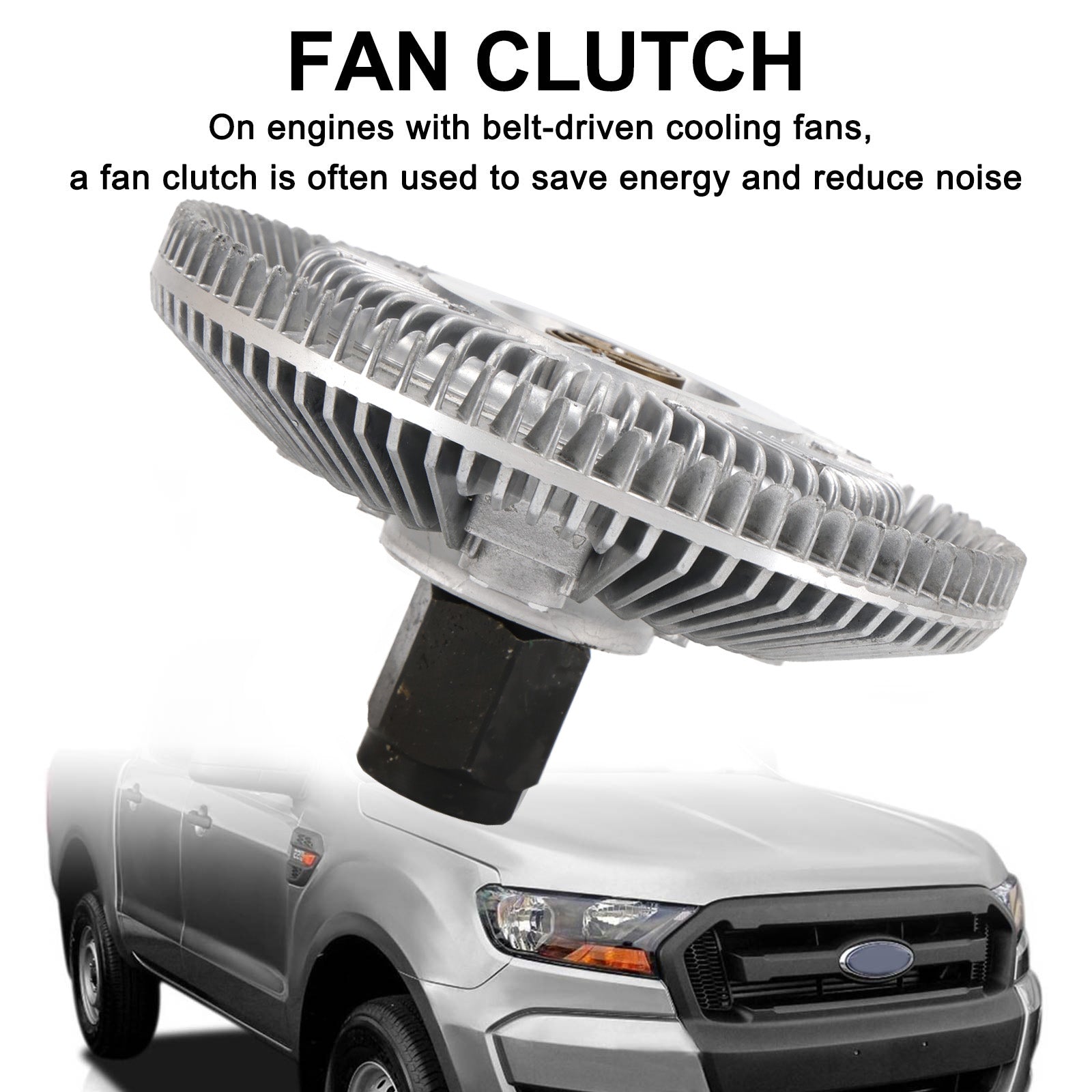2011.09+ Ford Ranger 2.2L 3.2L Fan Clutch 115835 Turbo Diesel Replace
