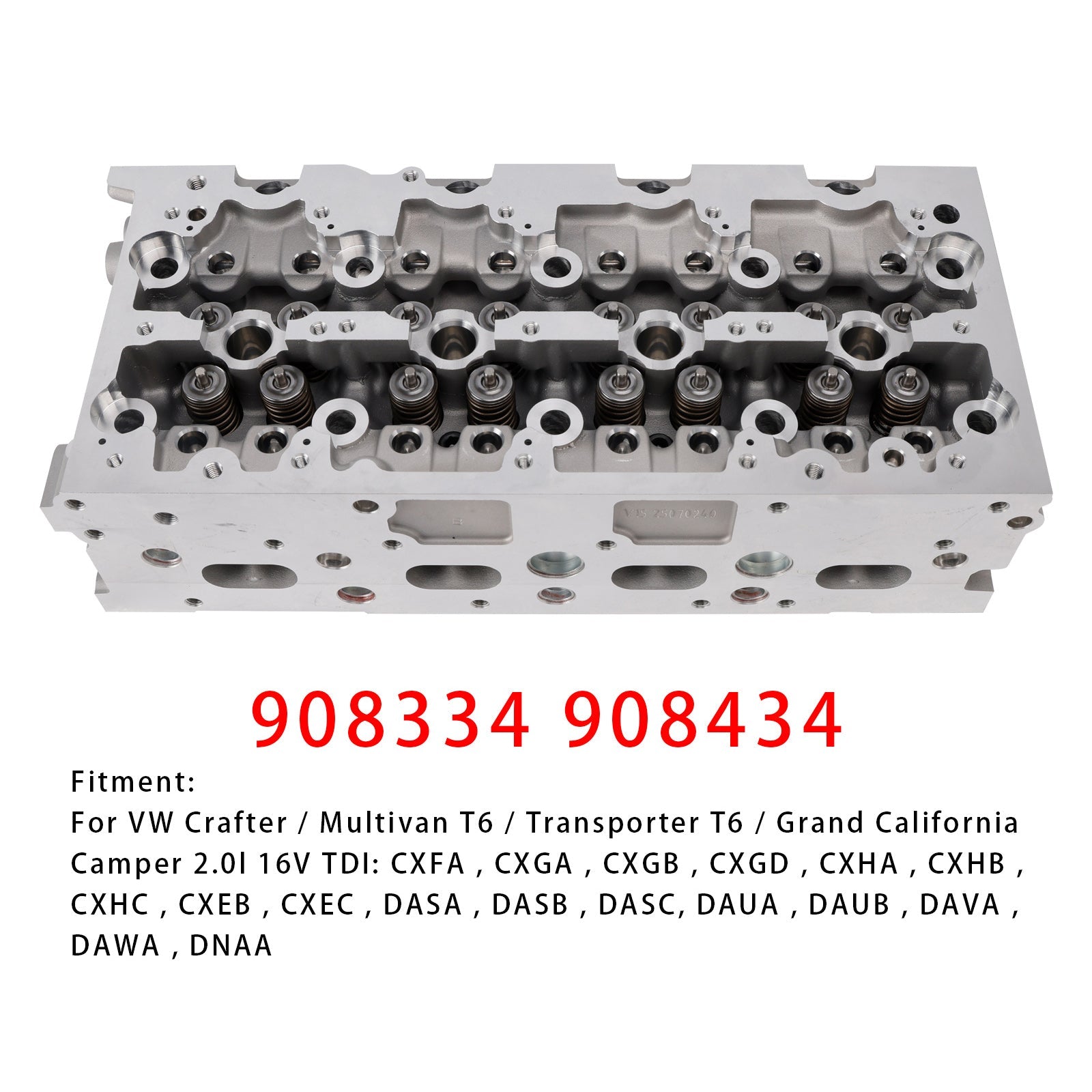 Cylinder Head 908334 908434 For VW Audi Skoda SEAT 2.0l TDI