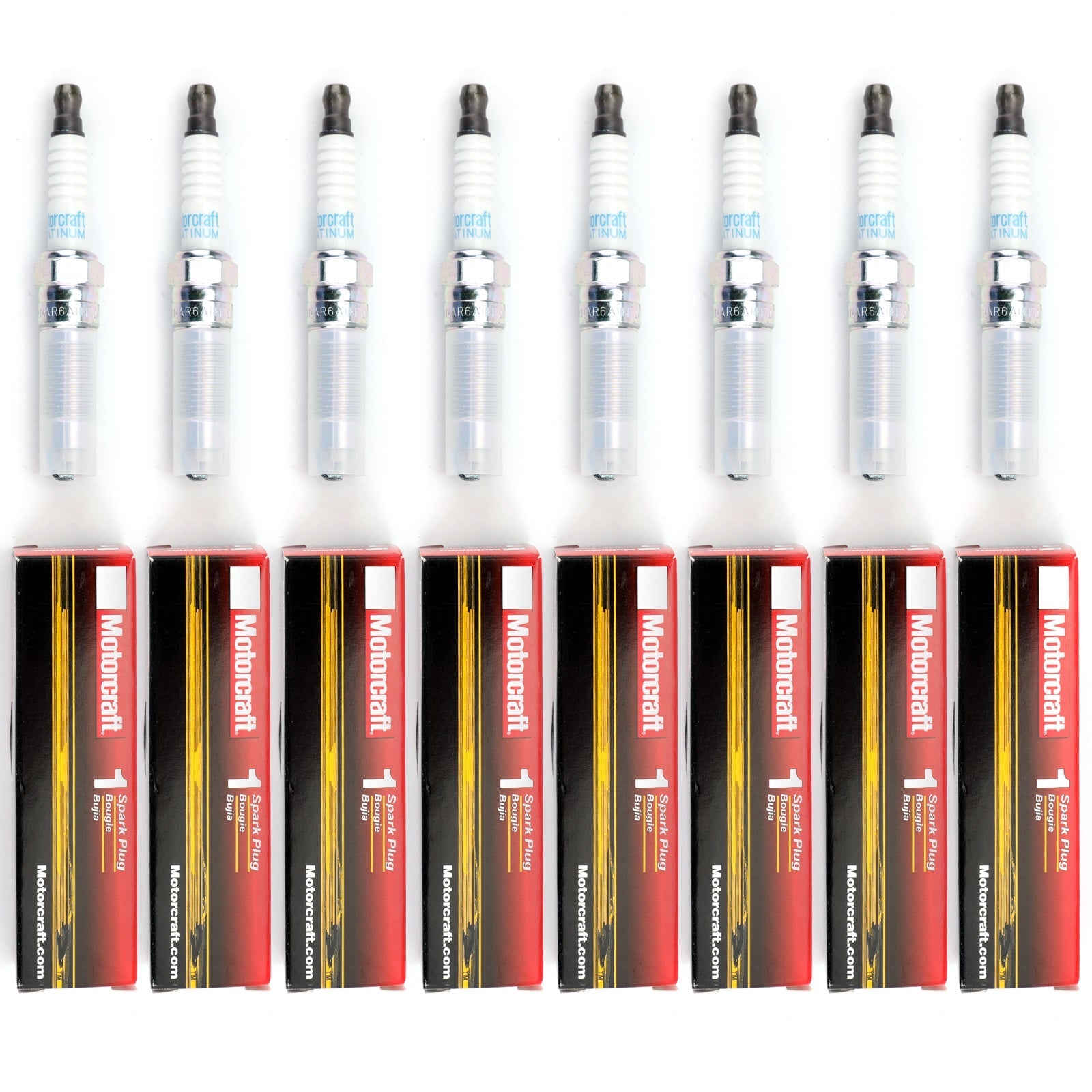 8PCS SP-509 Double Platinum Spark Plugs For FORD F-150 F-250 F-350