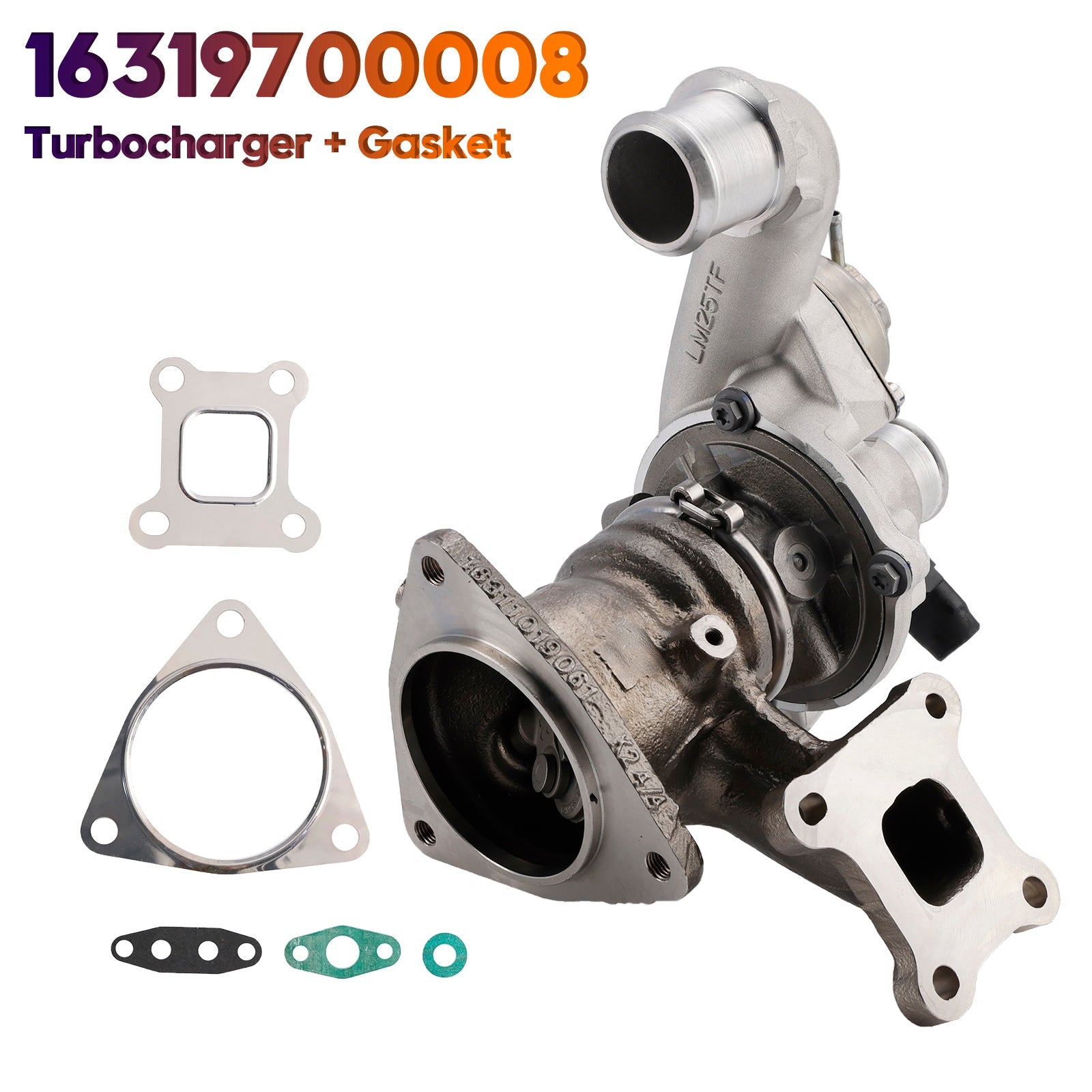 2017-on Honda Civic CR-V 1.0 VTEC Turbocharger + Gasket 16319700008 129HP-95KW