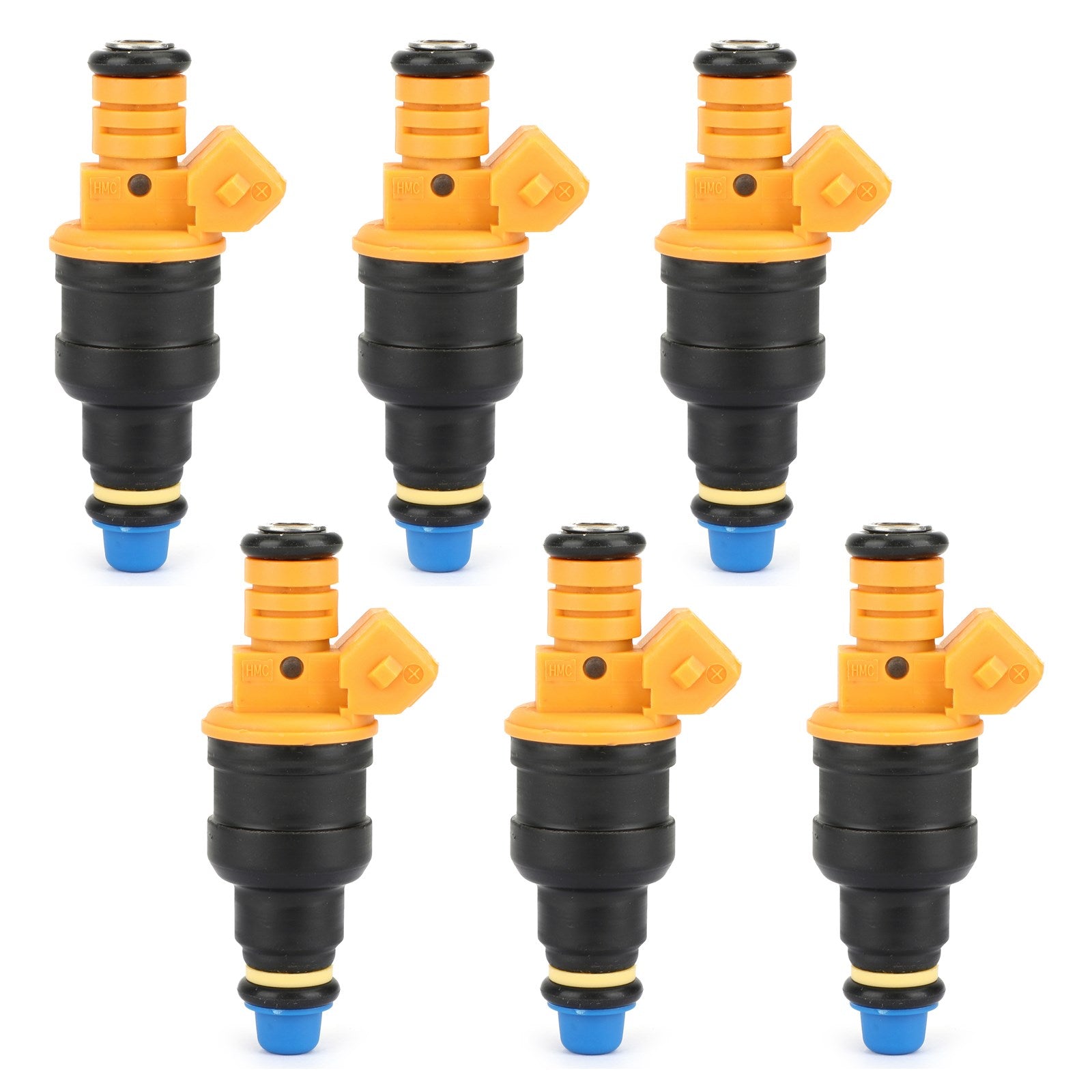 1 PCS/ 6 PCS Fuel Injector 0280150714 Connectors Fit BMW L6 1987