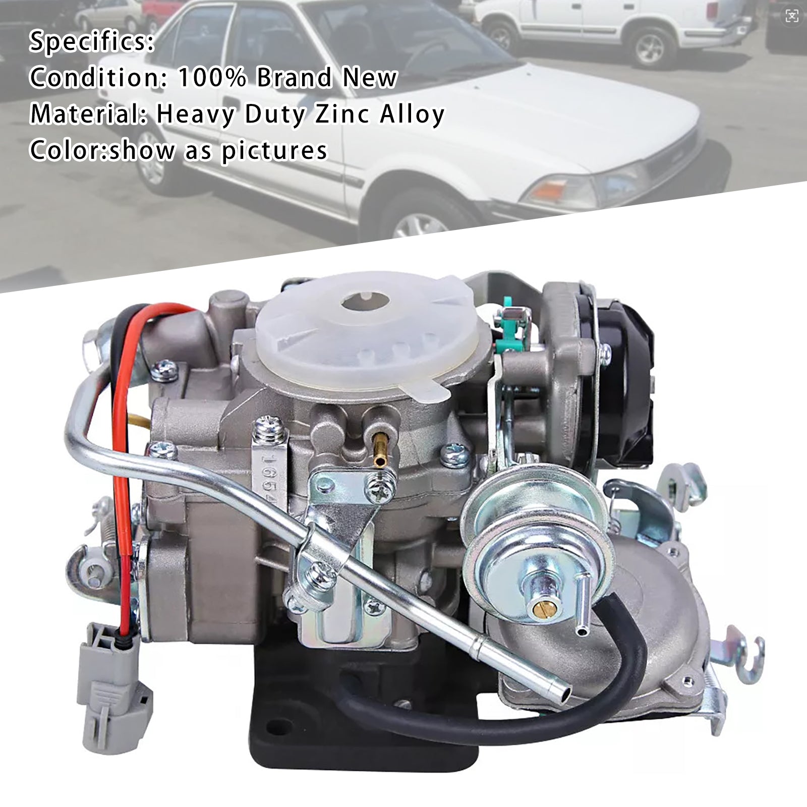 1987-1991 Toyota 4AF Corolla 1.6L 2 BARREL Carburetor 21100-16540