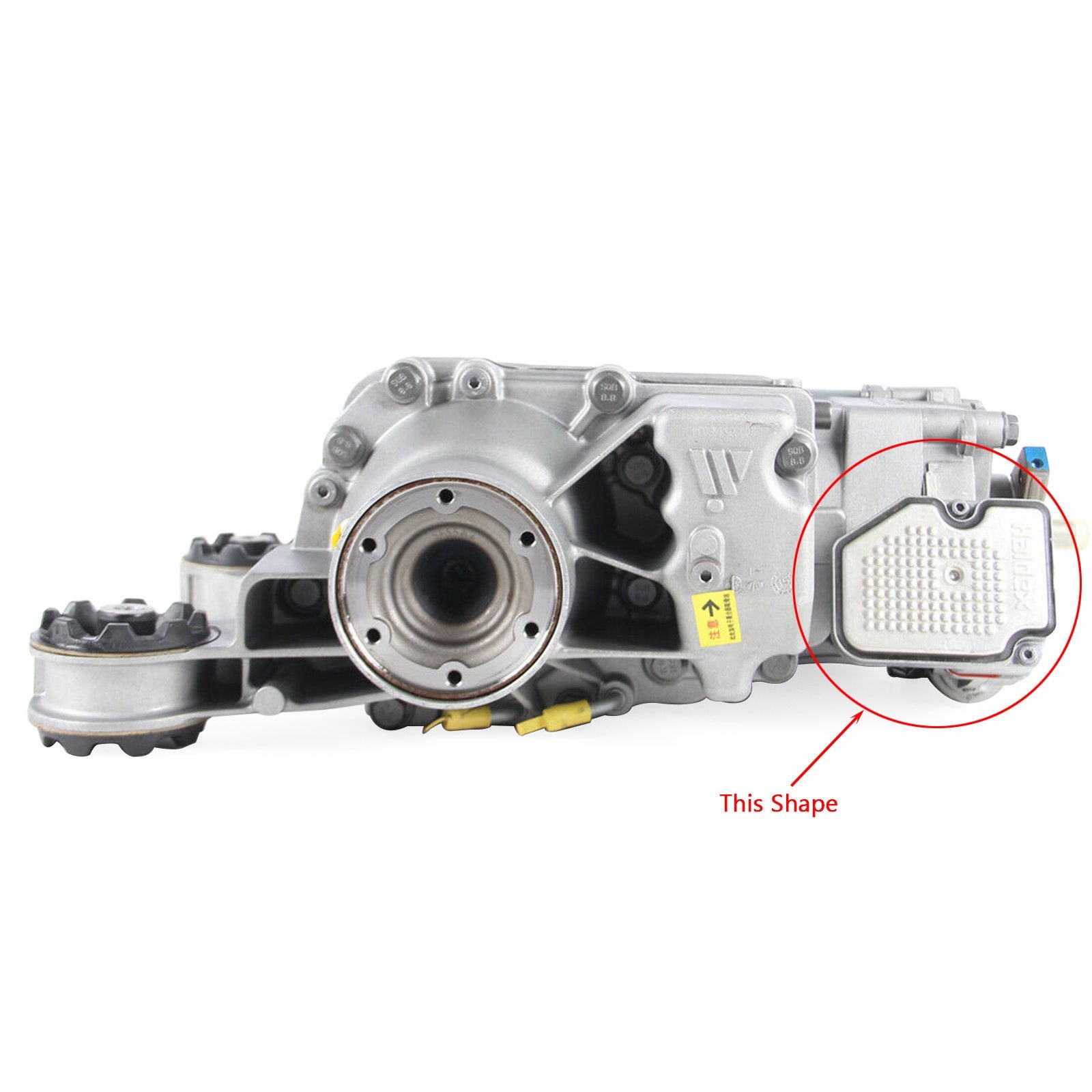 2011-2013.10.29 SEAT Alhambra 4 DRIVE Differential Rear Axle Transmission 4Motion 0AY525010L