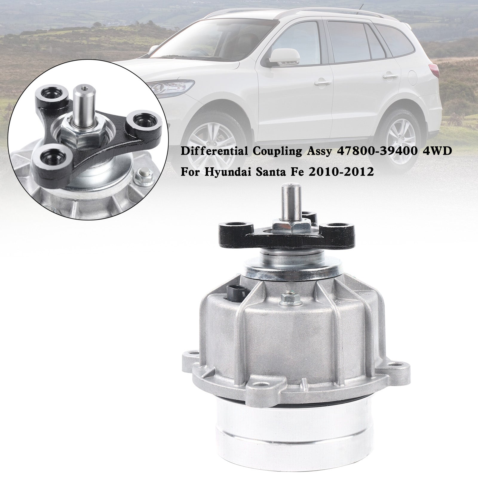 Differential Coupling Assy 47800-39400 4WD For Hyundai Santa Fe 2010-2012