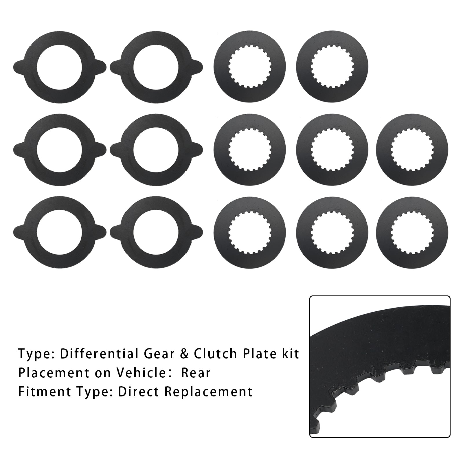 8.8 inch Posi Clutch Pack Kit F8.8CPK For Ford