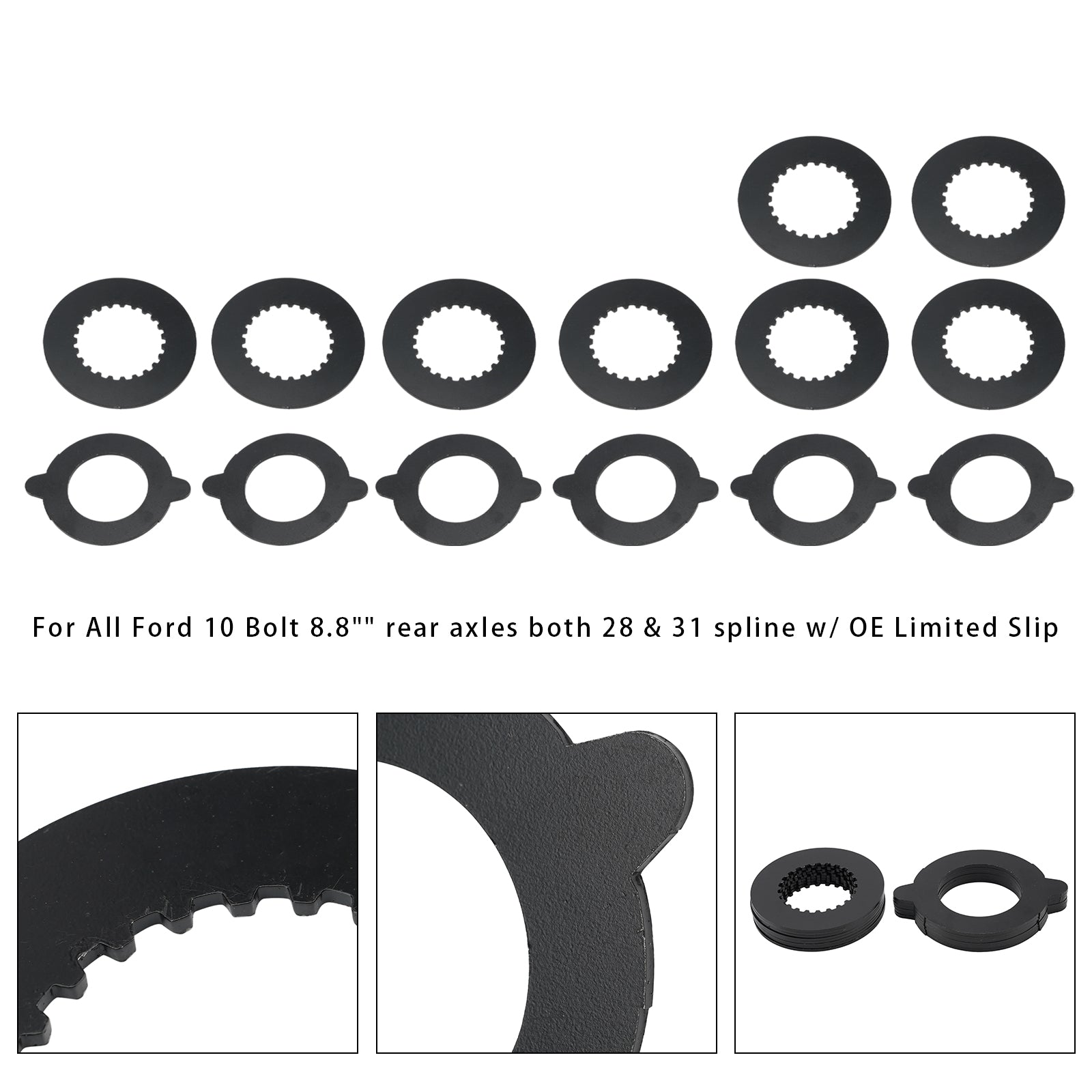 8.8 inch Posi Clutch Pack Kit F8.8CPK For Ford