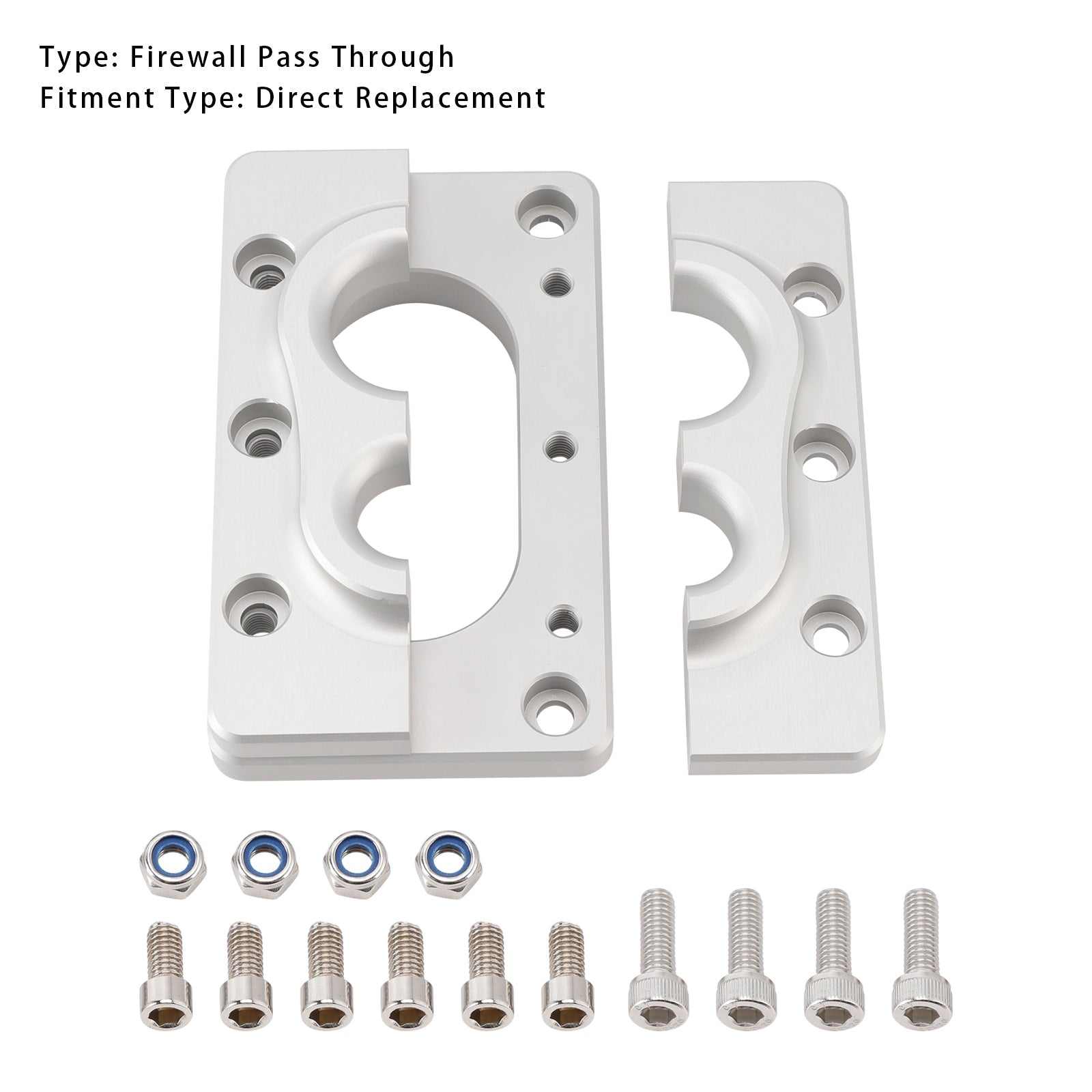 Terminator x Max Aluminum Fire Wall Pass Through Raw Bracket