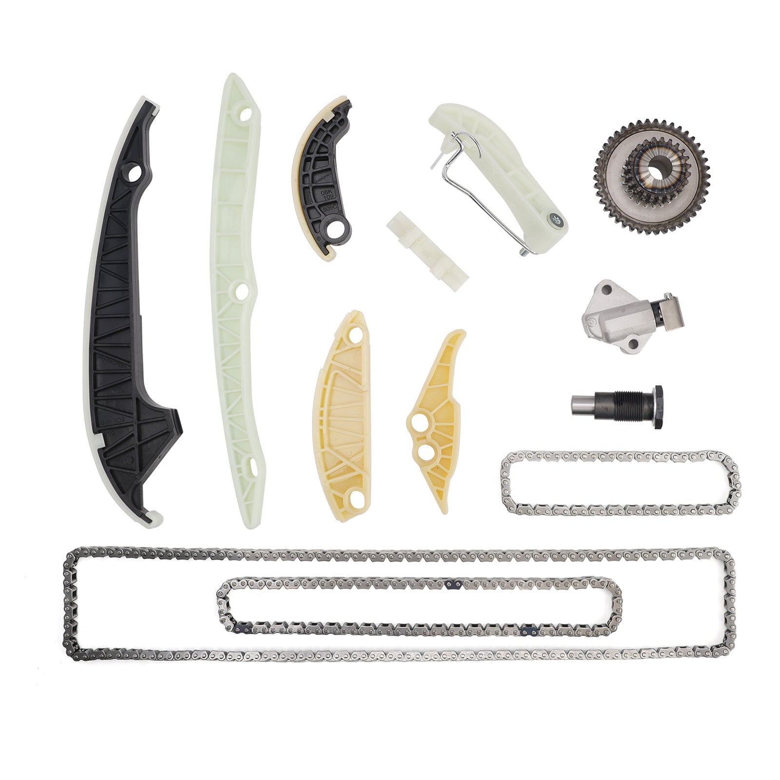 2008-2011 VOLKSWAGEN Passat CC 1.8 TSI BZB CDAA CDAB Engine Pistons Overhaul Rebuild Kit 06H107065CP 06H109509Q