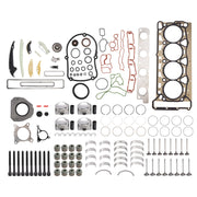 2008-2011 1.8 SKODA Superb TSI BZB CDAA CDAB Engine Pistons Overhaul Rebuild Kit 06H107065CP 06H109509Q