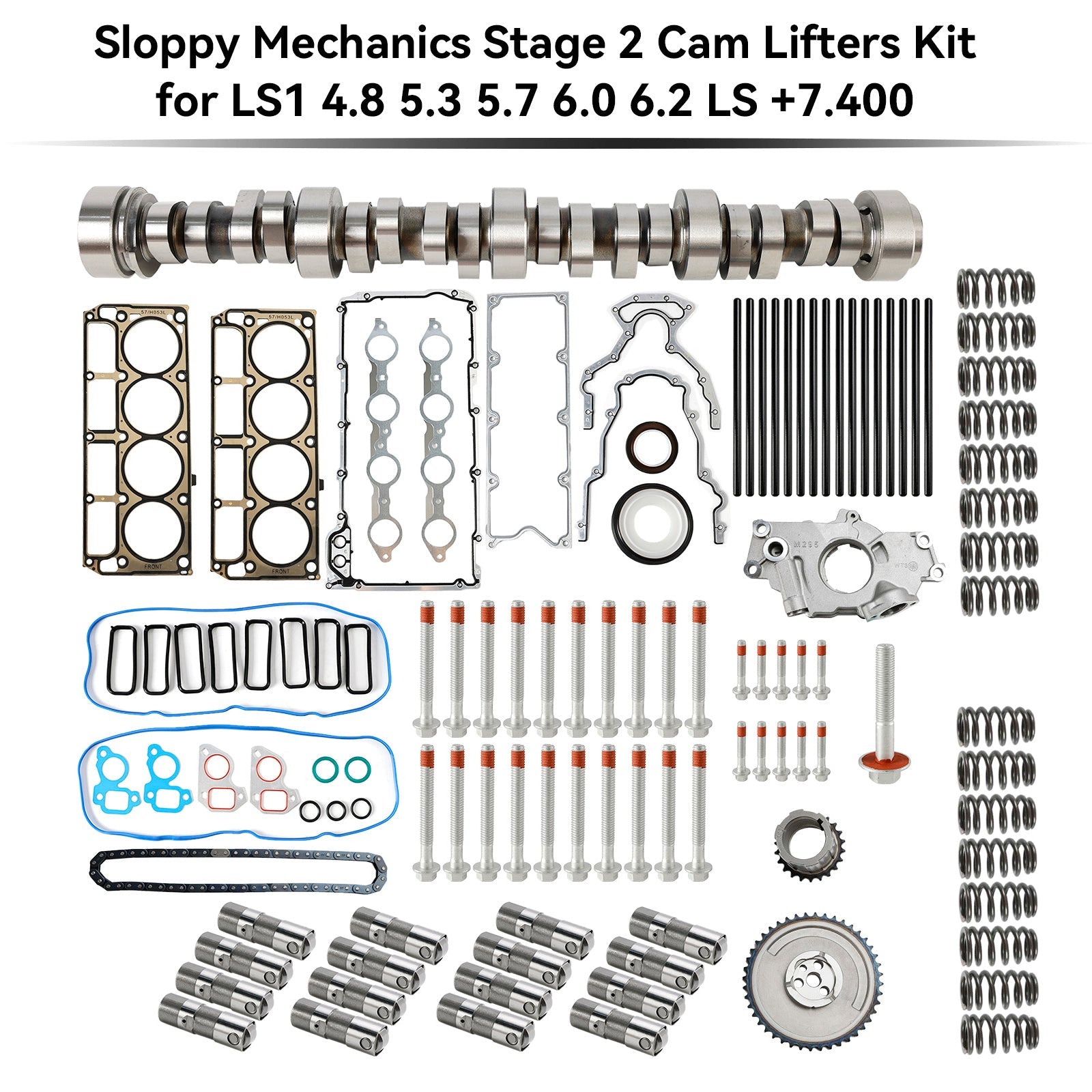 1999-2007 Trucks/SUVs 5.3L V-8 Sloppy Mechanics Stage 2 Cam Lifters Kit