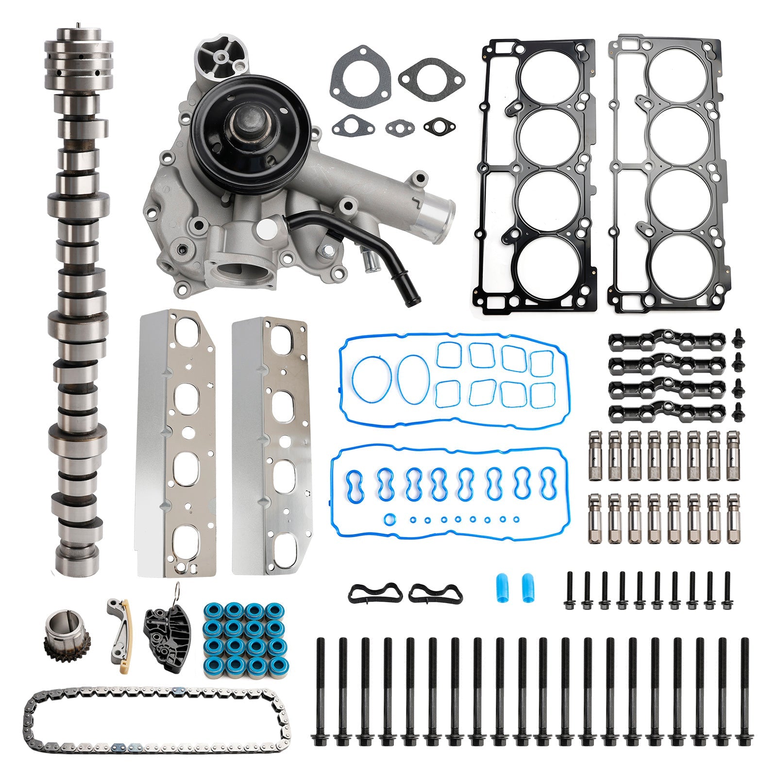 2011-2019 Ram 1500 5.7L Engine MDS Camshaft KitTiming Chain Kit Water Pump 53021726AE 68060714AA