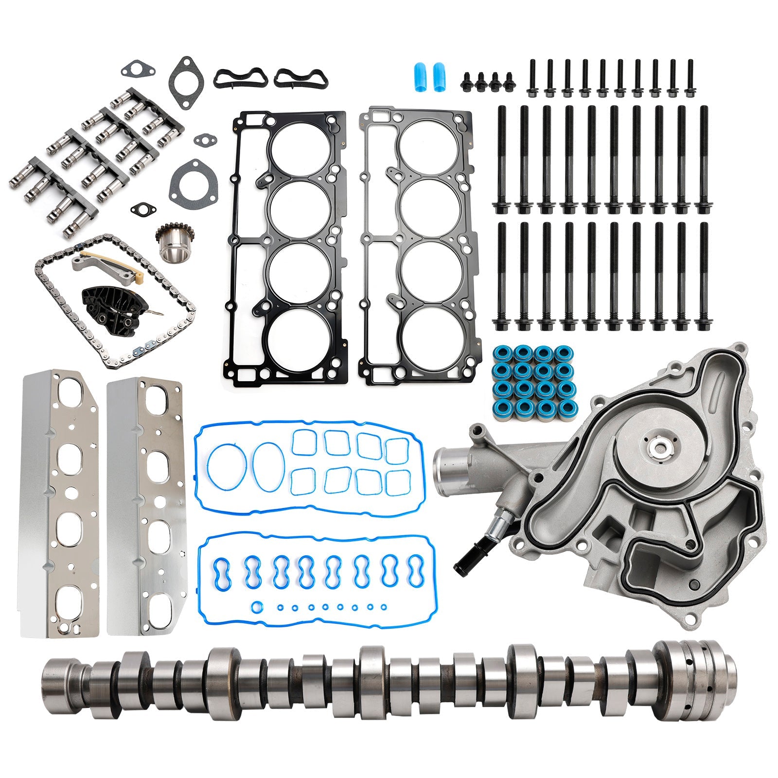 2009-2010 Dodge Ram 1500 5.7L Engine MDS Camshaft KitTiming Chain Kit Water Pump 53021726AE 68060714AA