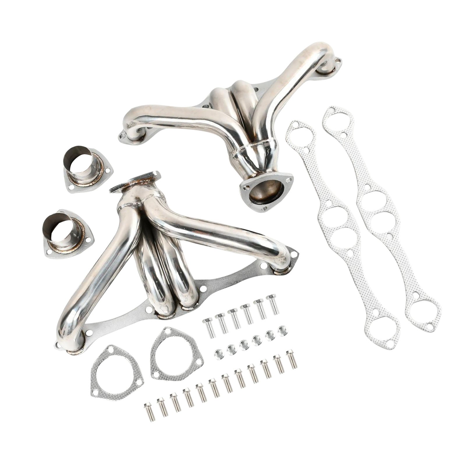 Exhaust Manifold Header Fit Chevy Small Block SBC 1-5/8"