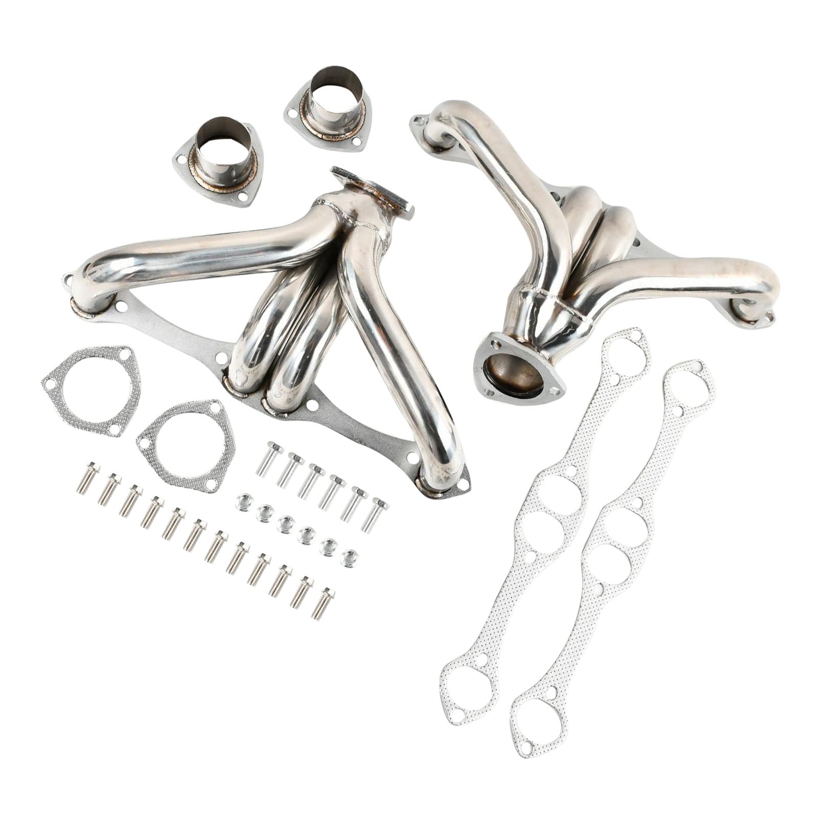 Exhaust Manifold Header Fit Chevy Small Block SBC 1-5/8"