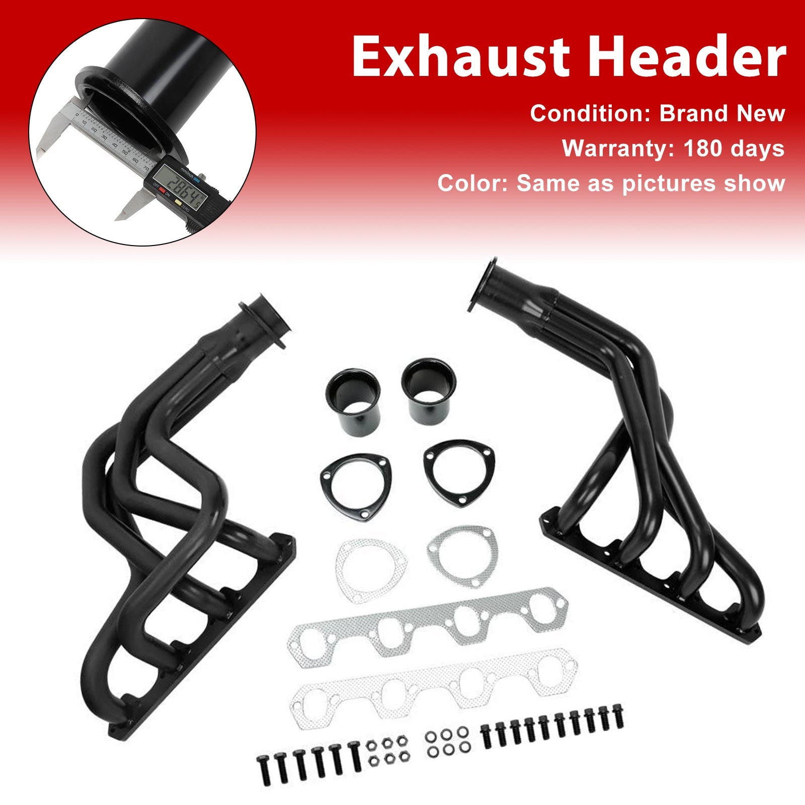 Exhaust Manifold Header Fit Ford F100 5.0L 302W Pickup Truck 2WD 1969-1979