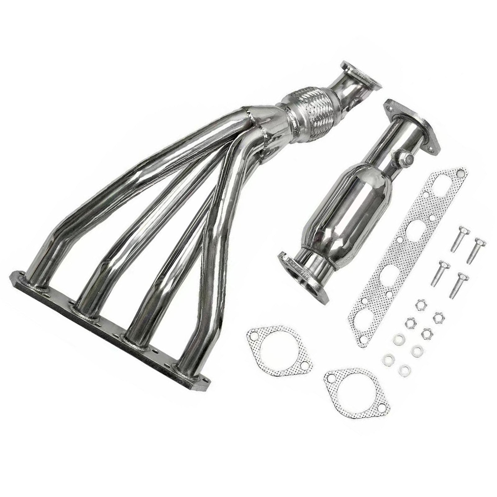 Stainless Steel Exhaust Manifold Header Fit Mini Cooper R50/R52/R53 2002-2008