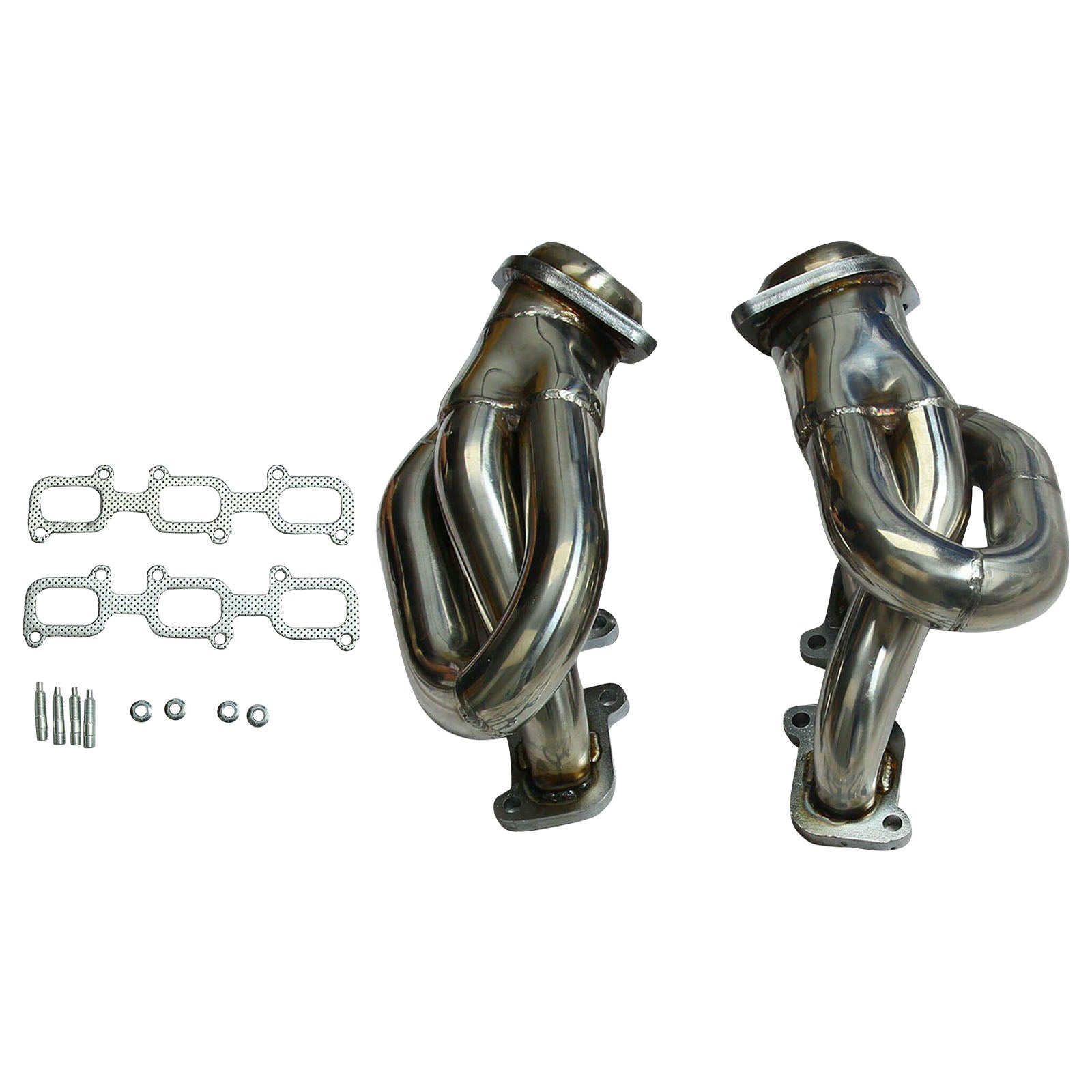 Stainless Steel Exhaust Manifold Header Fit Ford Mustang 3.7L V6 2011-2015