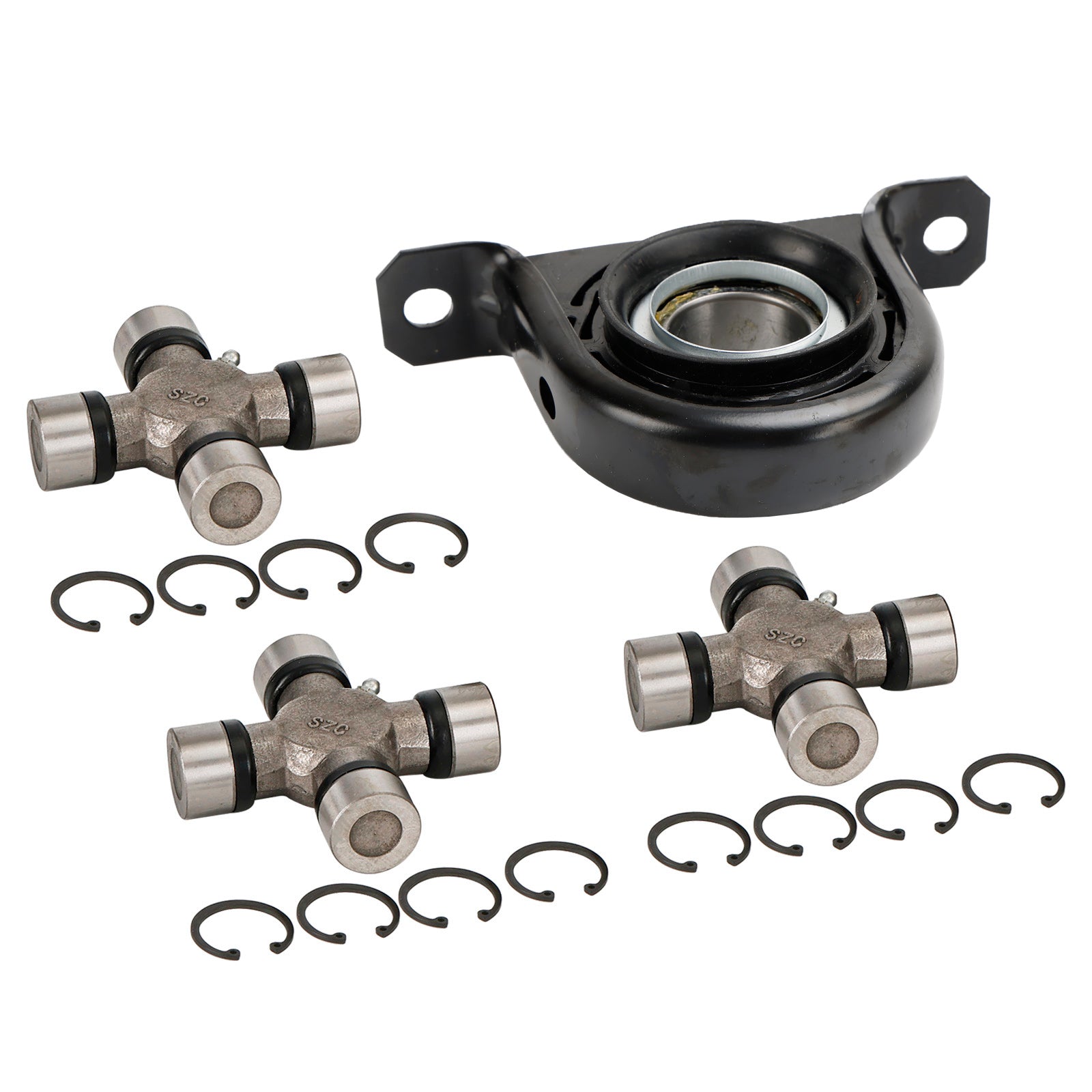 1999-2010 Ford F250 F350 Superduty 4WD Driveshaft Carrier Bearing and U Joint Kit RBU5-160X3-B Generic