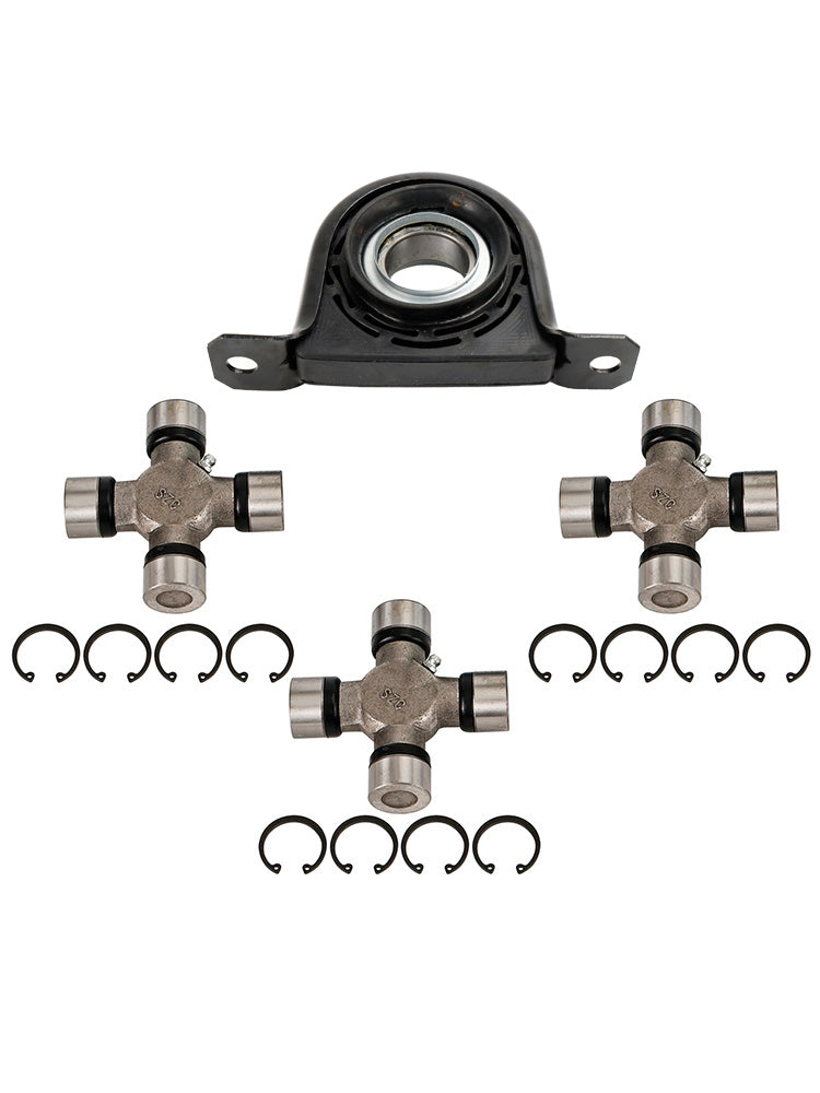 1999-2010 Ford F250 F350 Superduty 4WD Driveshaft Carrier Bearing and U Joint Kit RBU5-160X3-B Generic