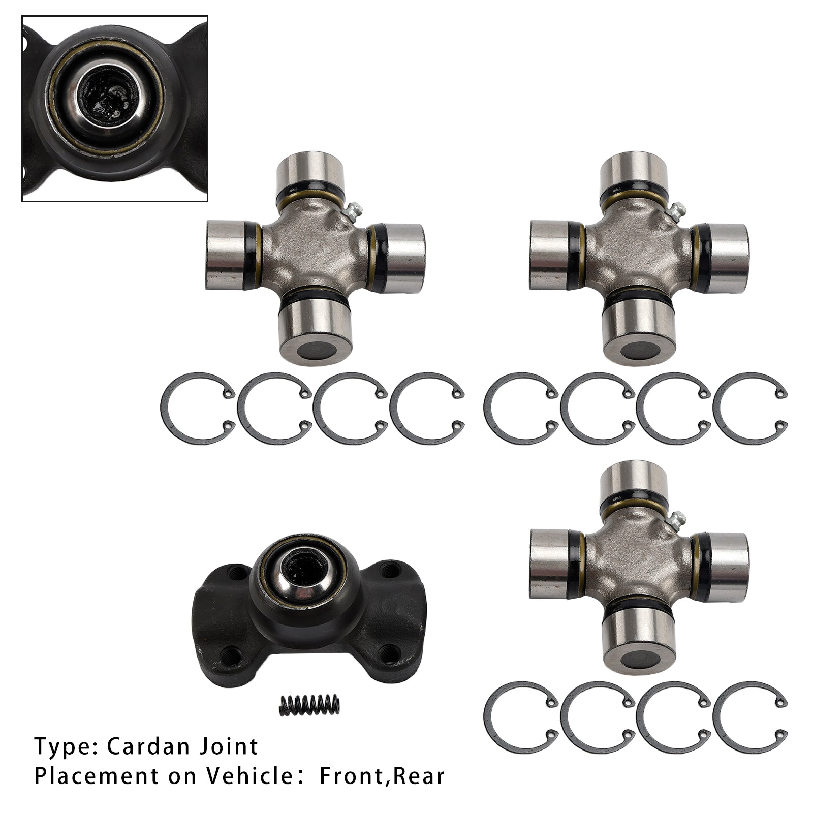 1984-2001 Jeep Cherokee XJ Double Cardan Joint 211355X + 5-153X